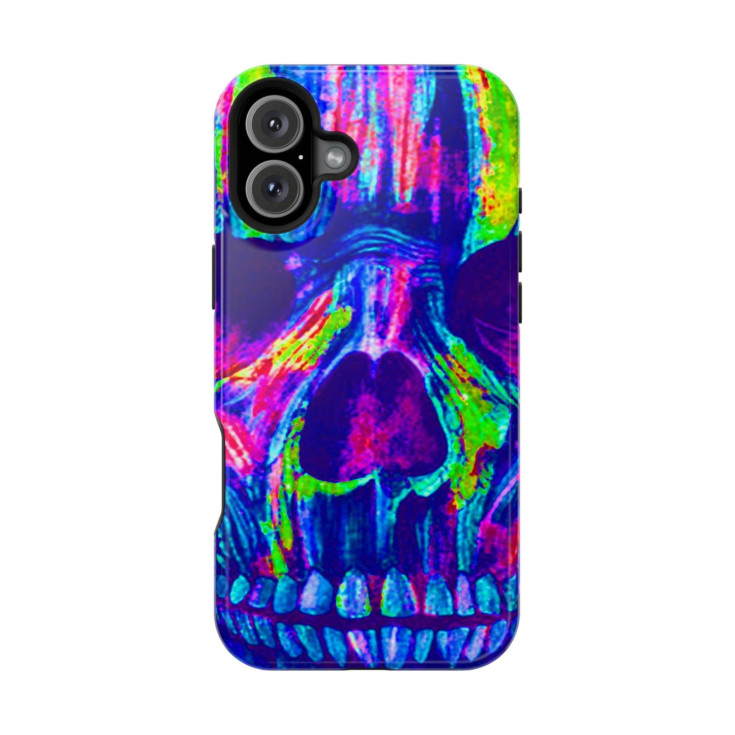 Skull Art MagSafe® iPhone Tough Case Dual Layer Robust