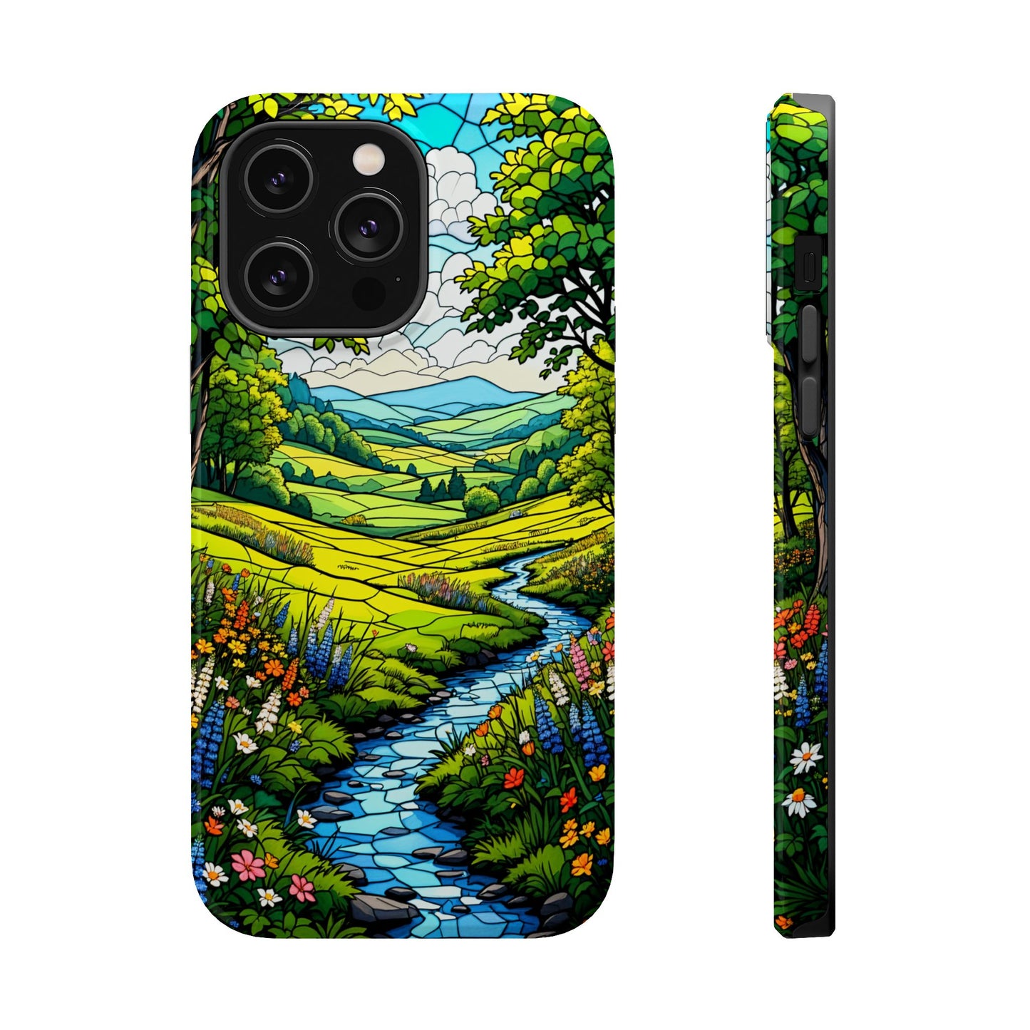 Art Nature MagSafe® iPhone Tough Case Dual Layer Robust