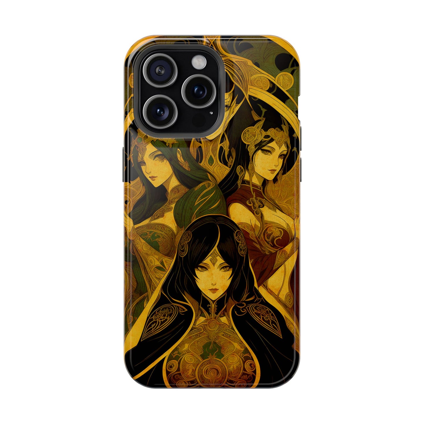 Anime Art MagSafe® iPhone Tough Case Dual Layer Robust