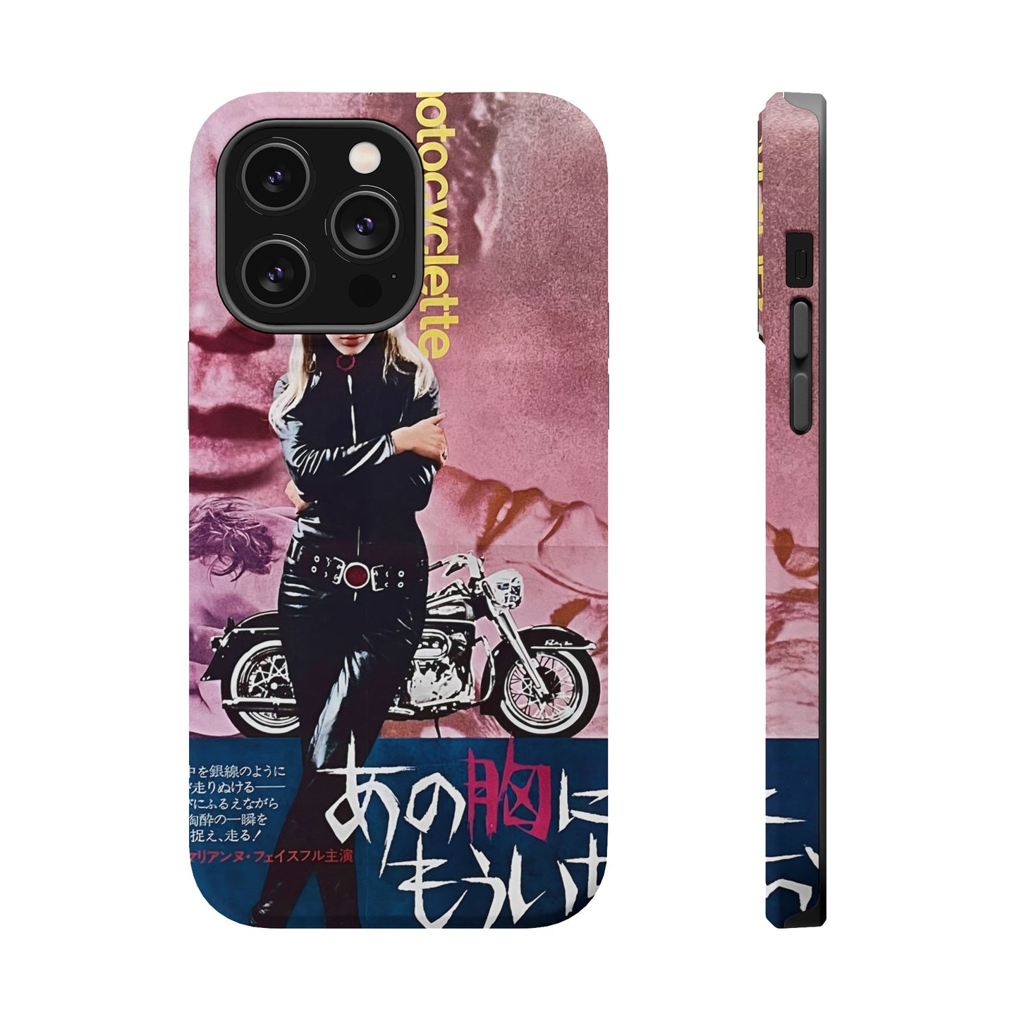 Girl on a Motorcycle MagSafe® iPhone Tough Case Dual Layer Robust