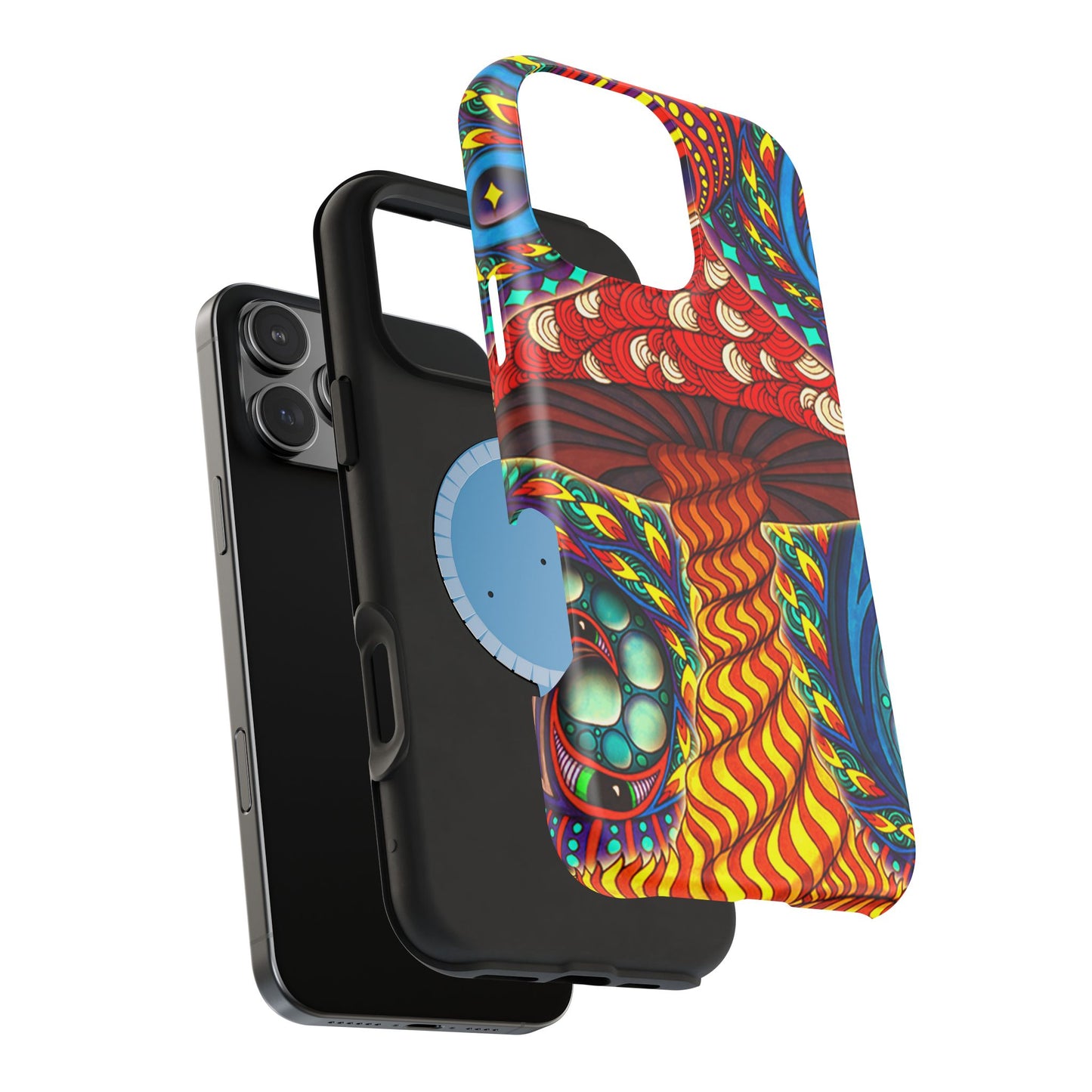 Shroom Art MagSafe® iPhone Tough Case Dual Layer Robust