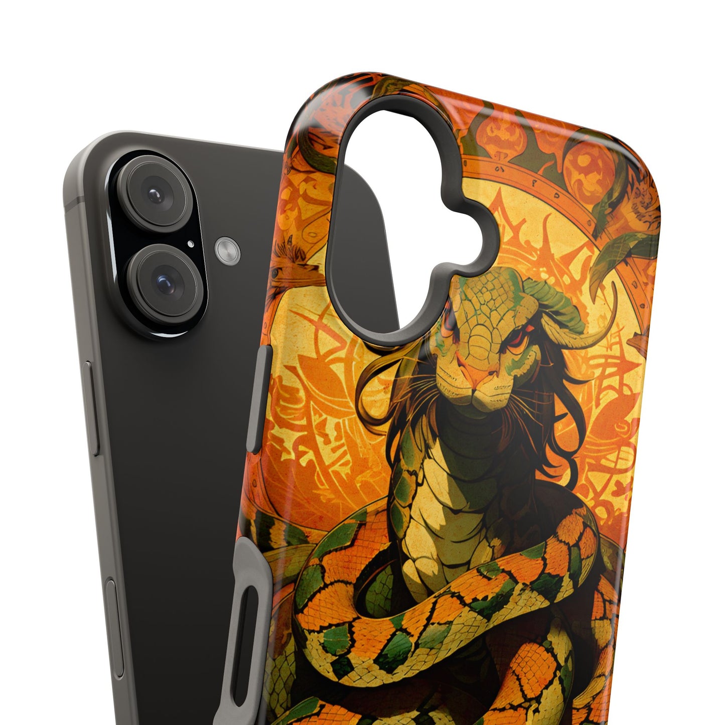 Serpent  Art MagSafe® iPhone Tough Case Dual Layer Robust