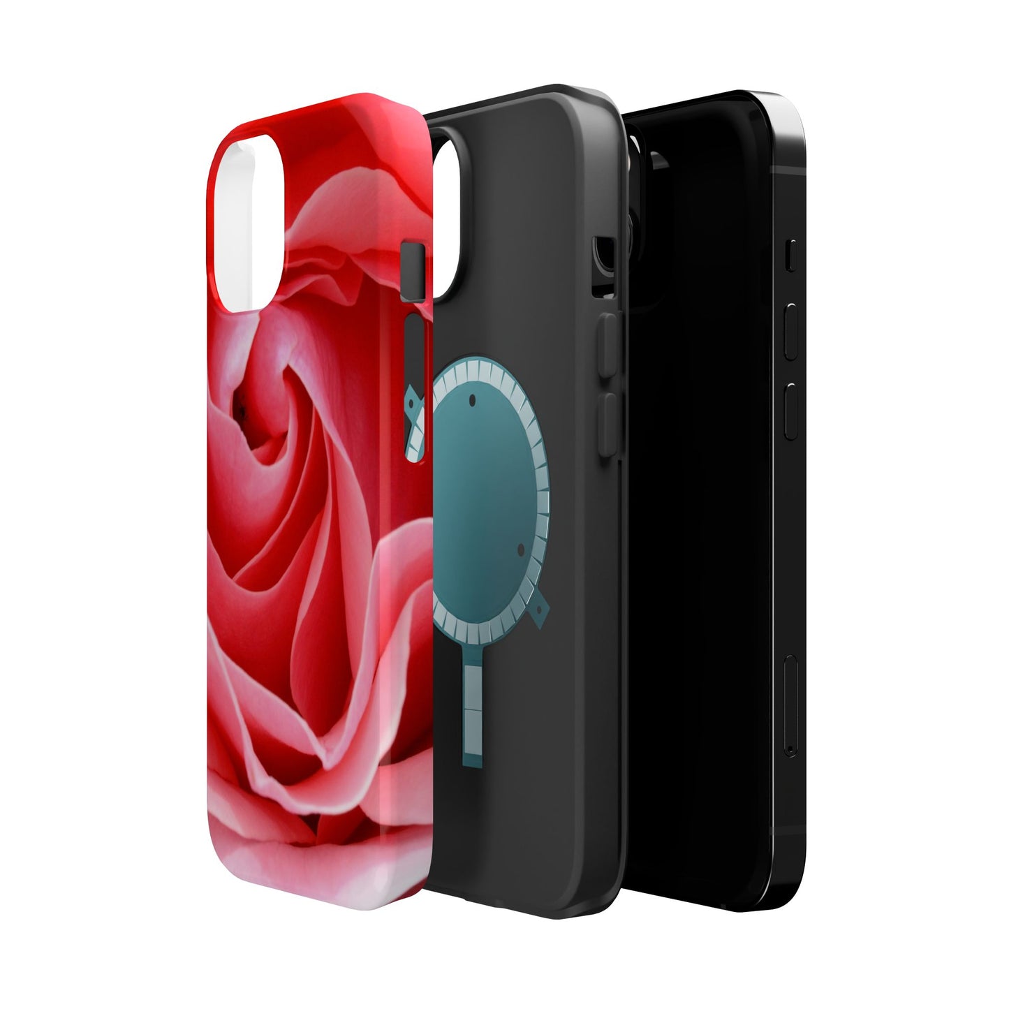 Rose Flower Nature MagSafe® iPhone Tough Case Dual Layer Robust