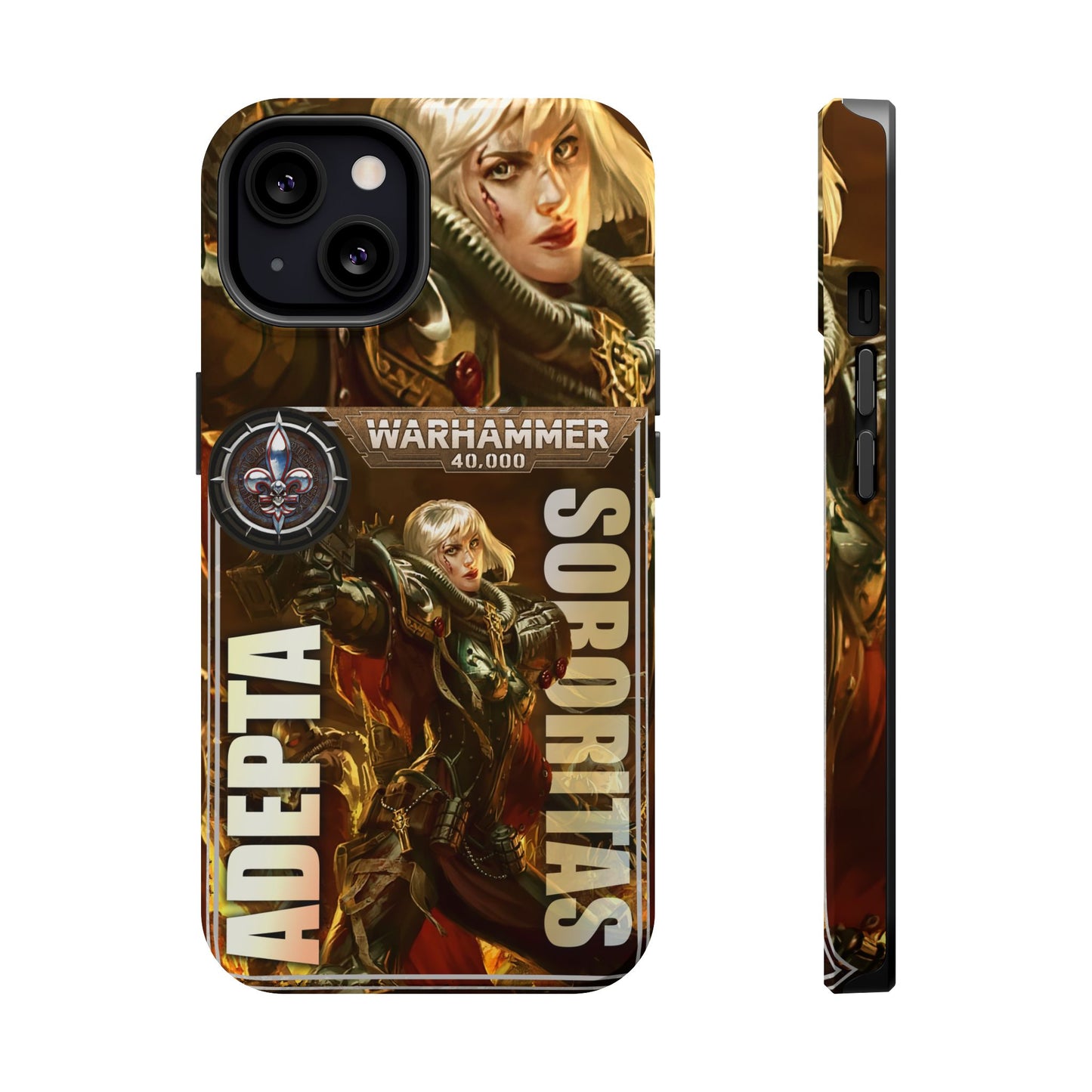 Warhammer Adepta Sororitas MagSafe® iPhone Tough Case Dual Layer Robust