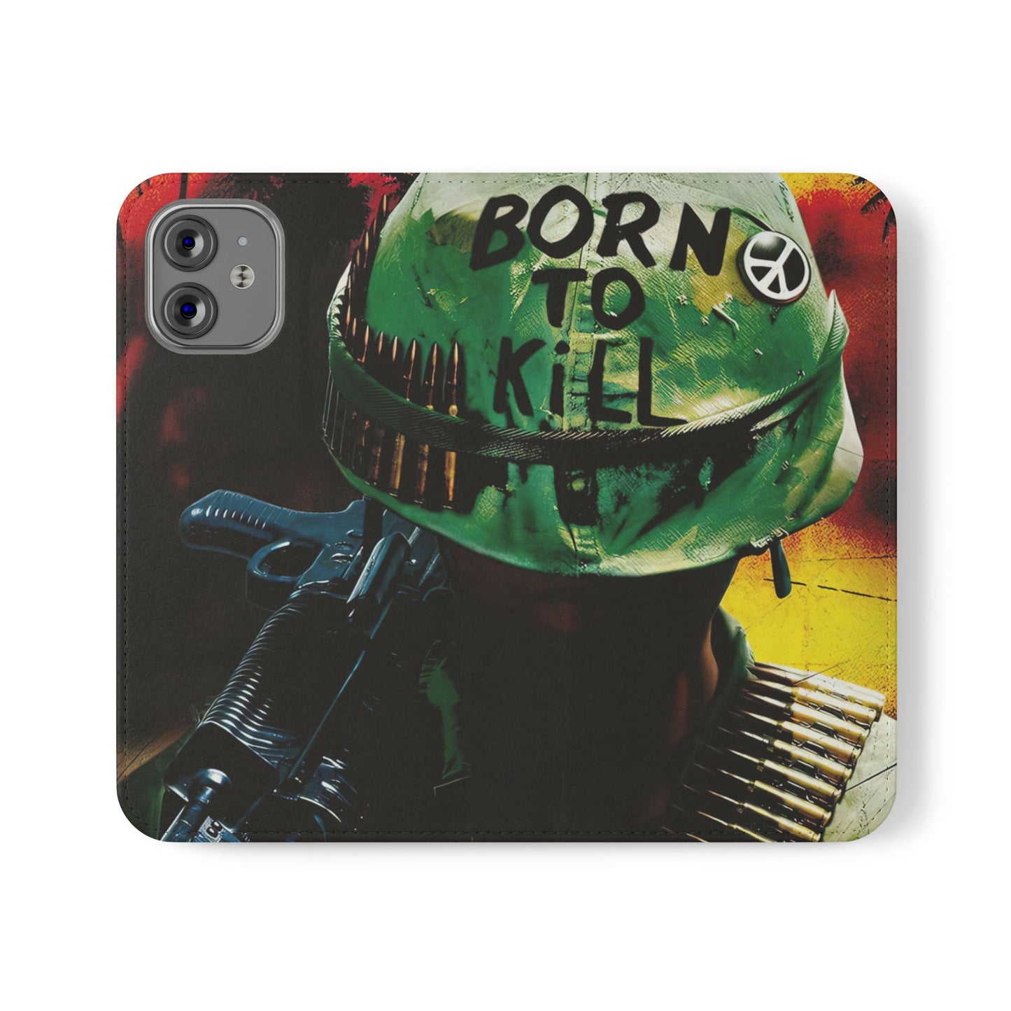 Full Metal Jacket Flip Case for iPhone & Samsung | PhoneMags
