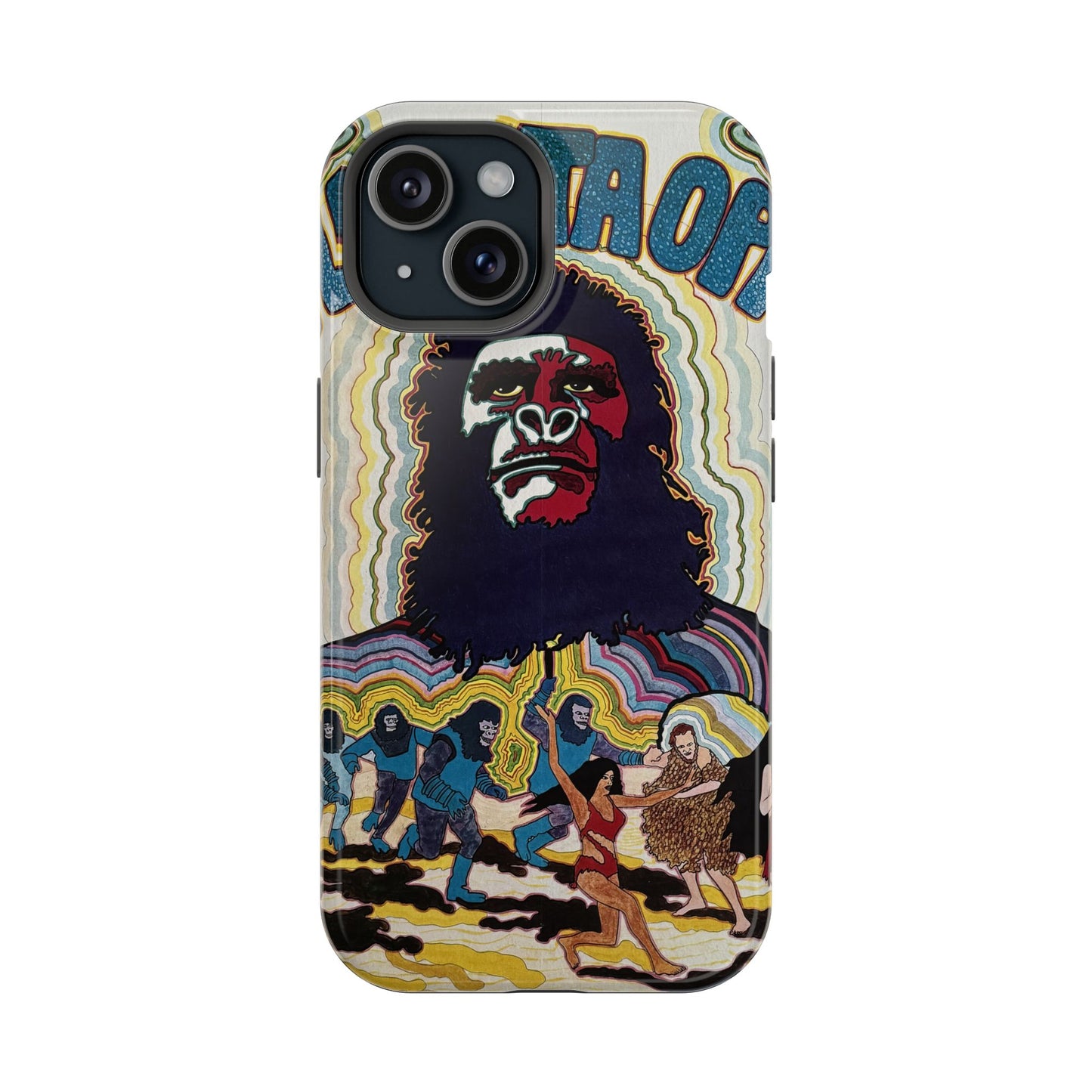 Planet of the Apes MagSafe® iPhone Tough Case Dual Layer Robust