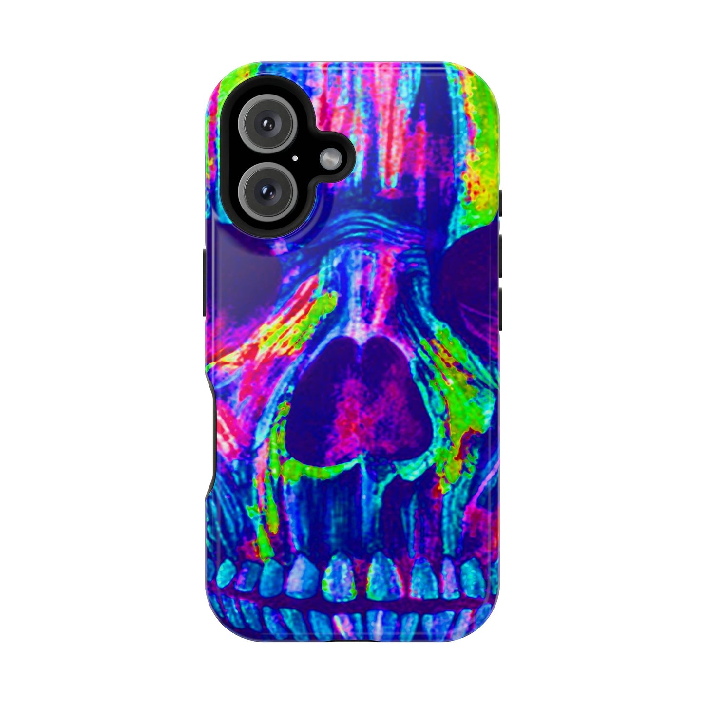 Skull Art MagSafe® iPhone Tough Case Dual Layer Robust