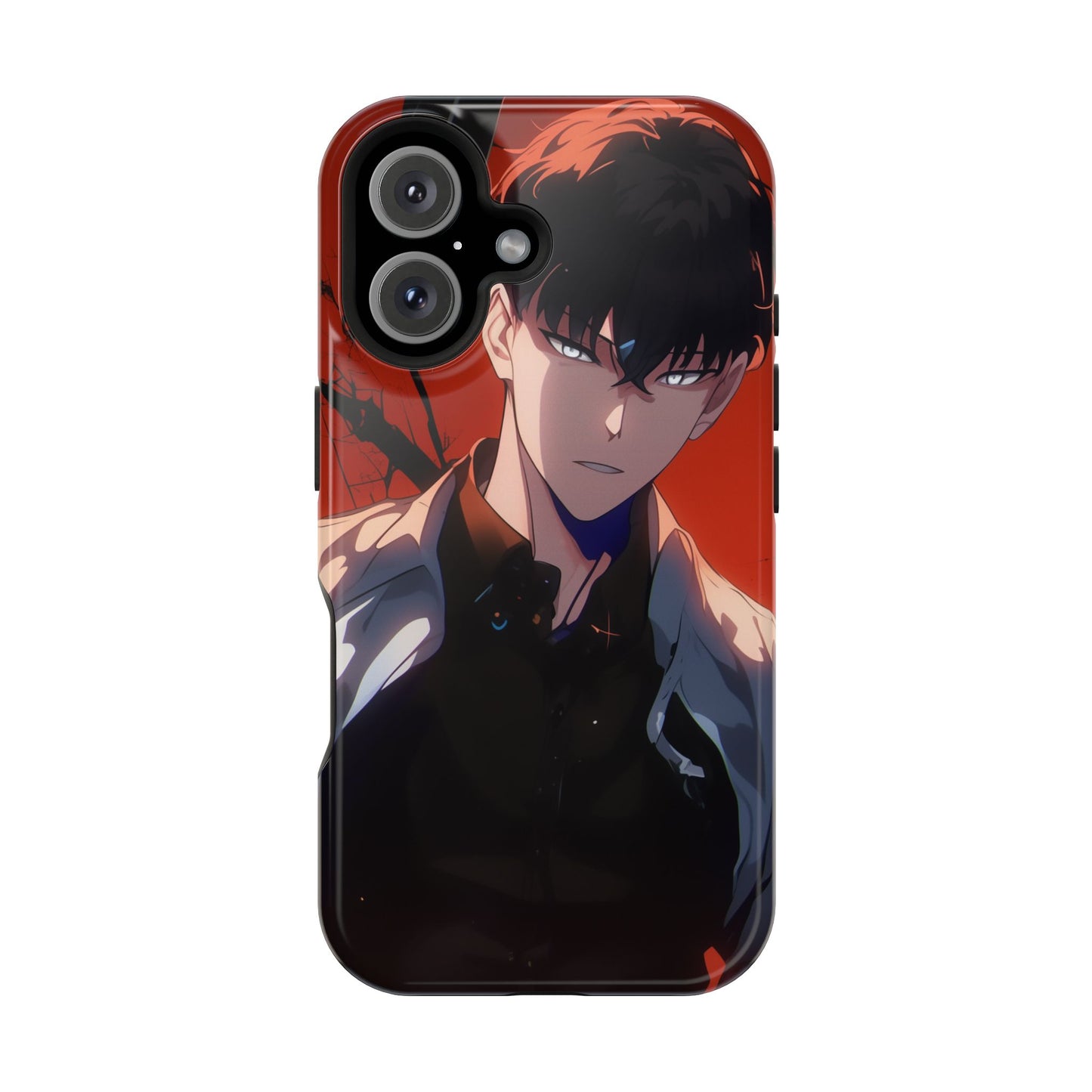 Sl Anime MagSafe® iPhone Tough Case Dual Layer Robust