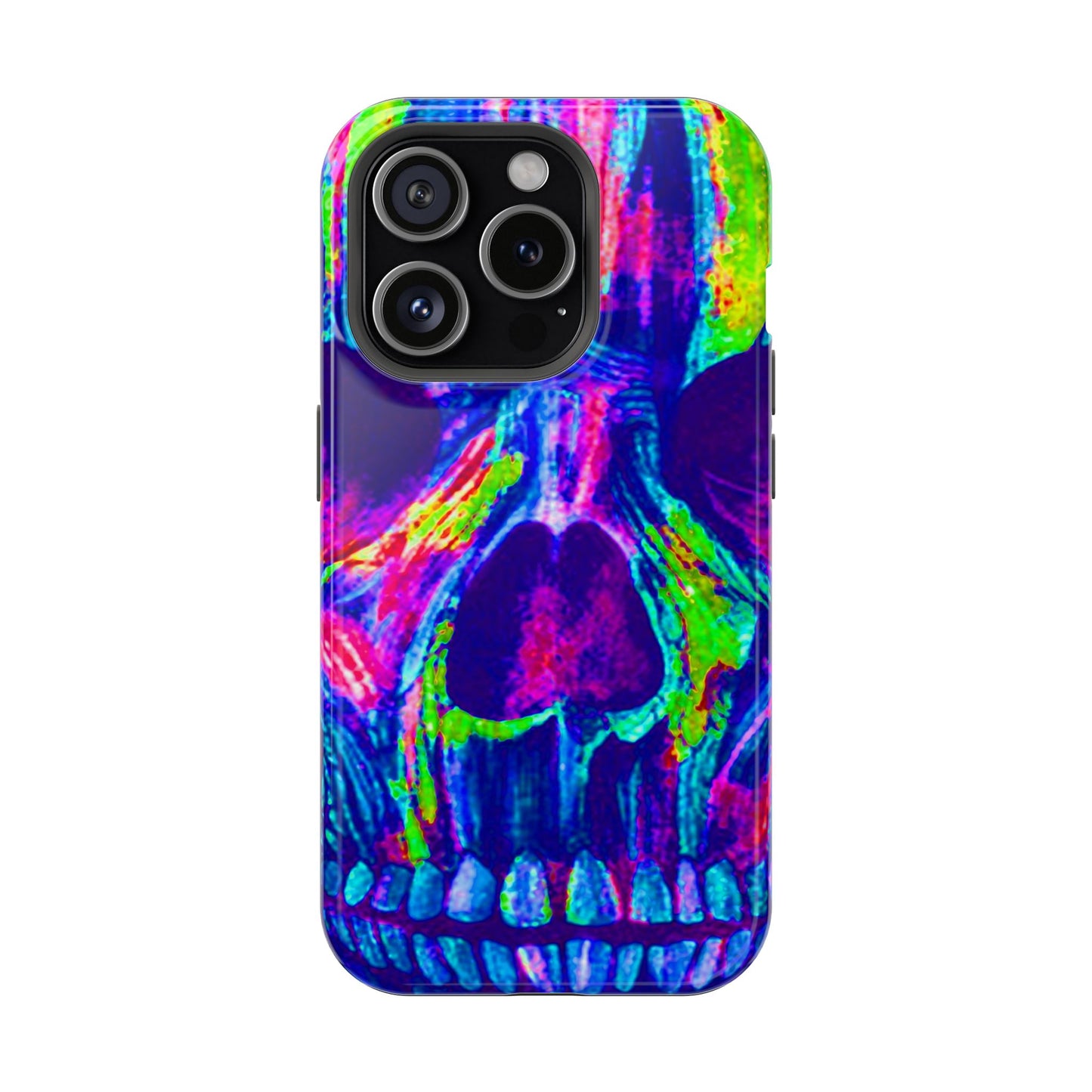 Skull Art MagSafe® iPhone Tough Case Dual Layer Robust