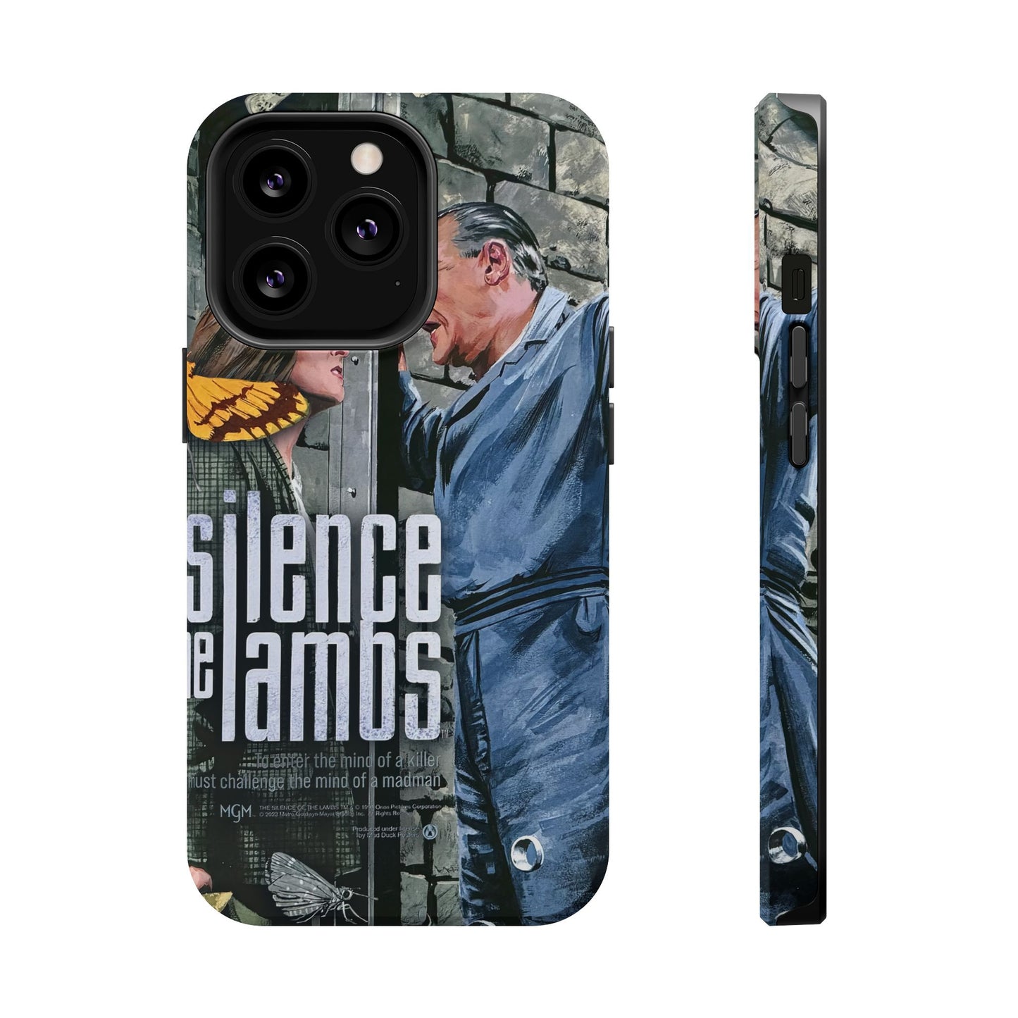 Silence of the Lambs MagSafe® iPhone Tough Case Dual Layer Robust