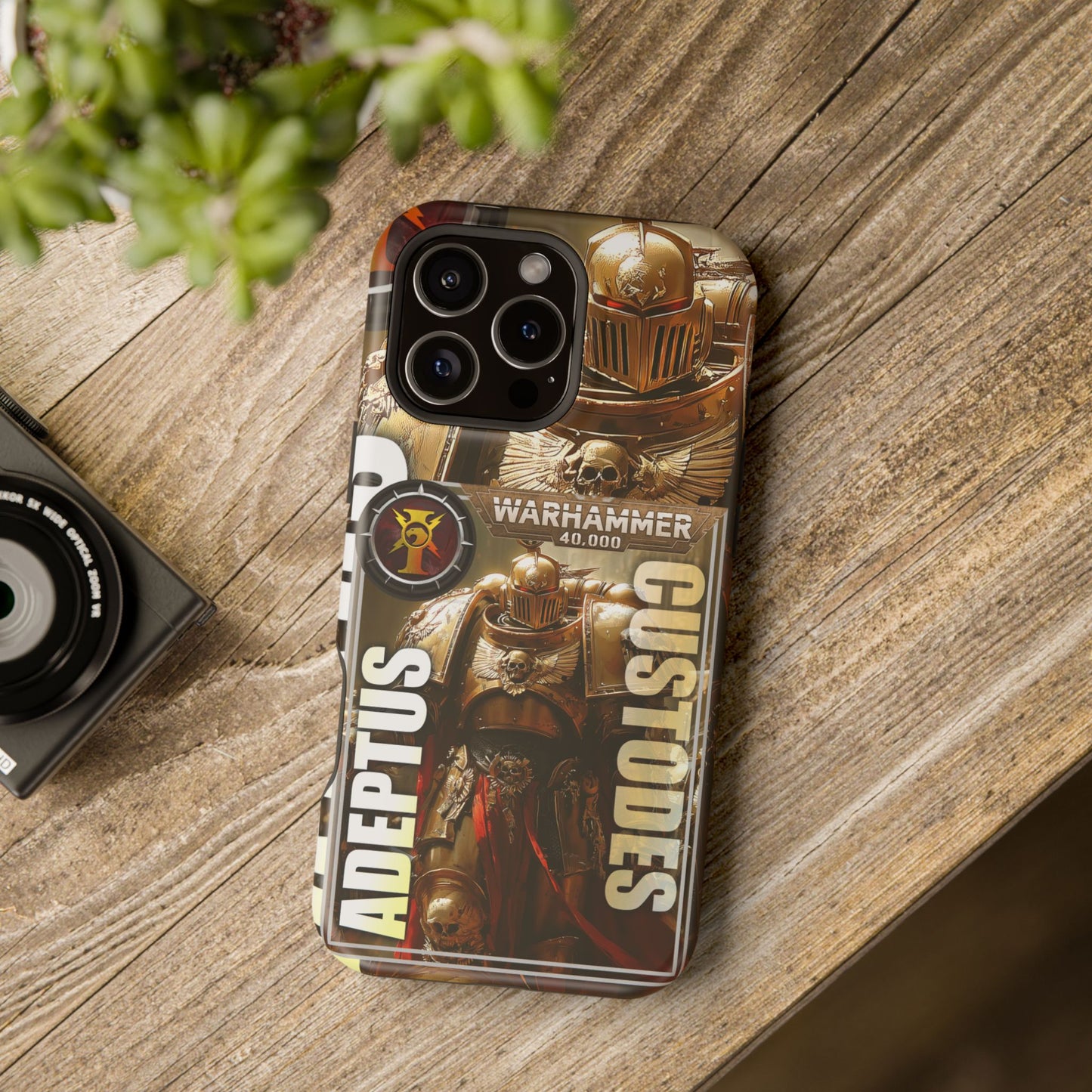 Warhammer Adeptus Custodes MagSafe® iPhone Tough Case Dual Layer Robust