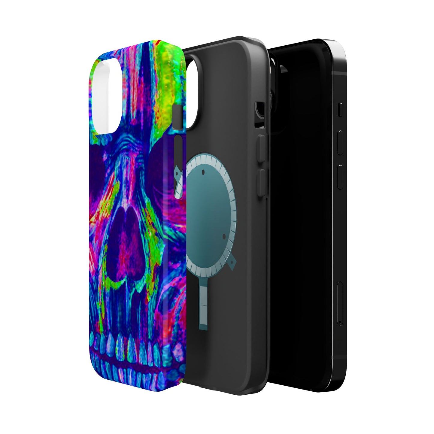 Skull Art MagSafe® iPhone Tough Case Dual Layer Robust