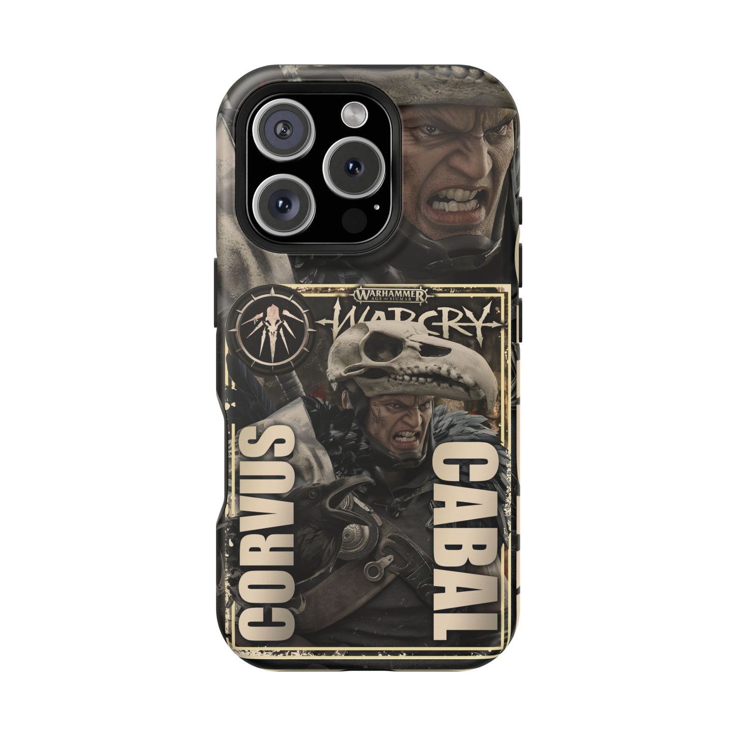 Warhamer Corvus Cabal MagSafe® iPhone Tough Case Dual Layer Robust
