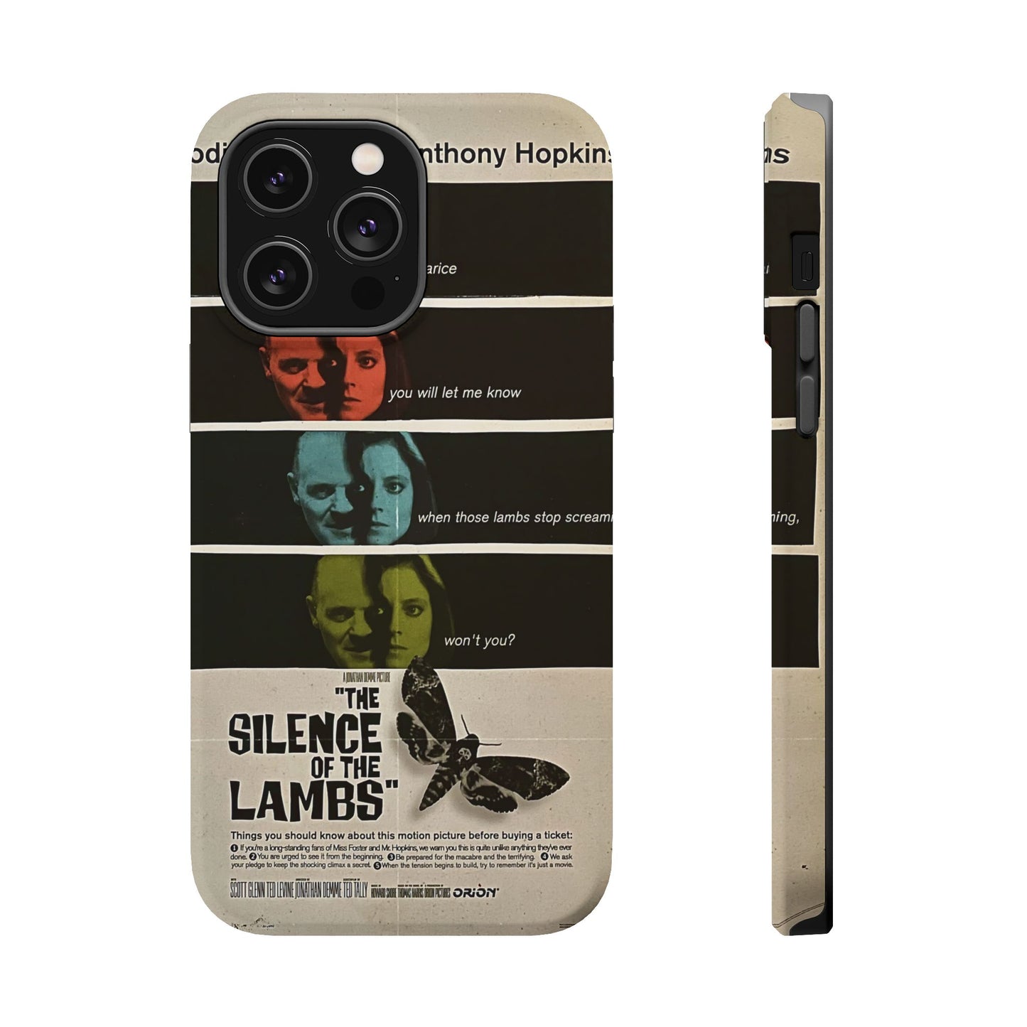 Silence of the Lambs MagSafe® iPhone Tough Case Dual Layer Robust