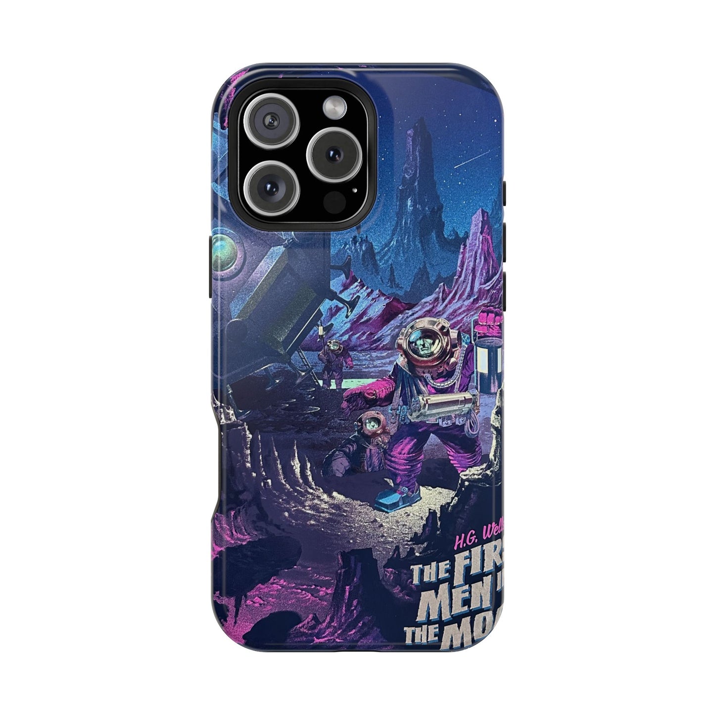 The First Men in the Moon MagSafe® iPhone Tough Case Dual Layer Robust