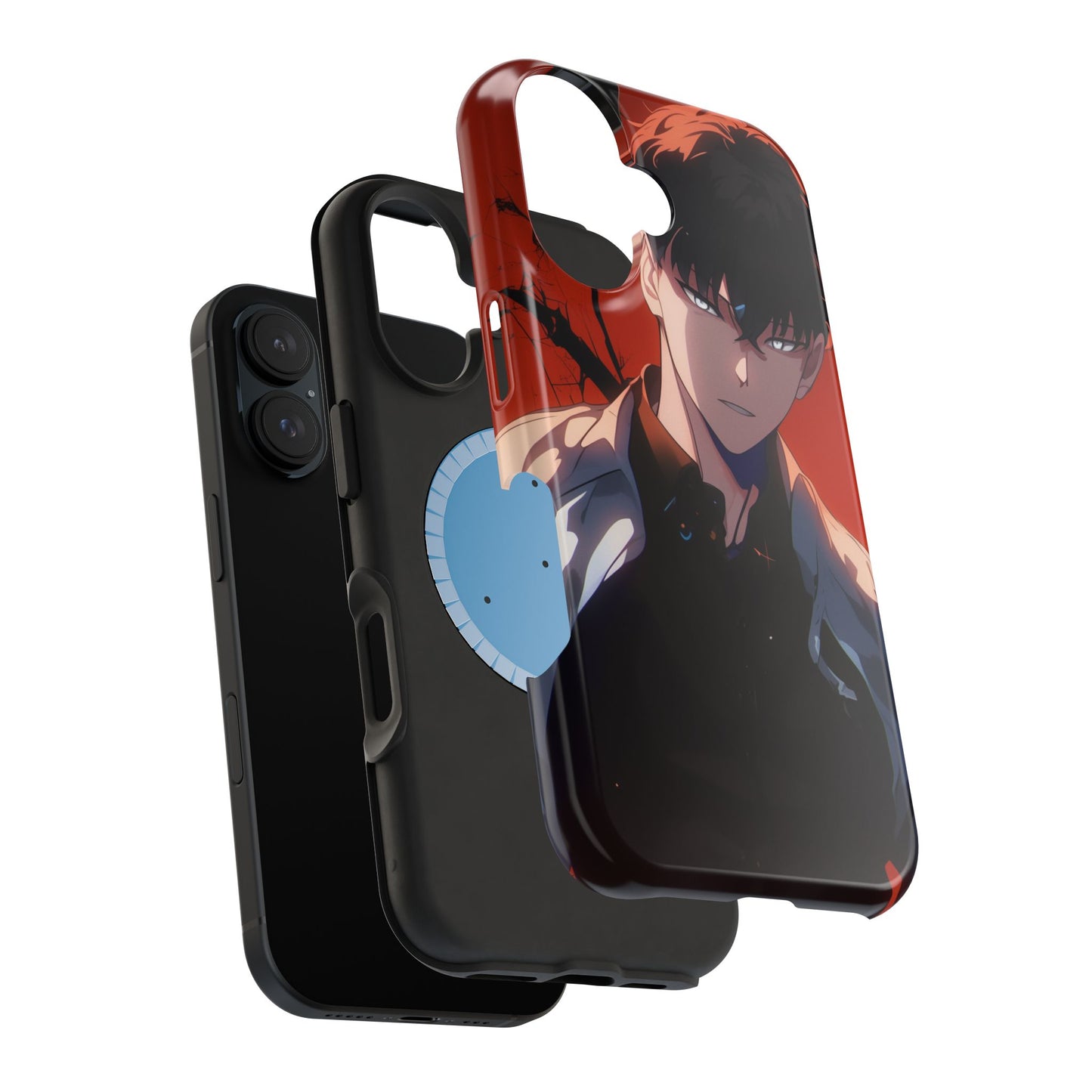 Sl Anime MagSafe® iPhone Tough Case Dual Layer Robust