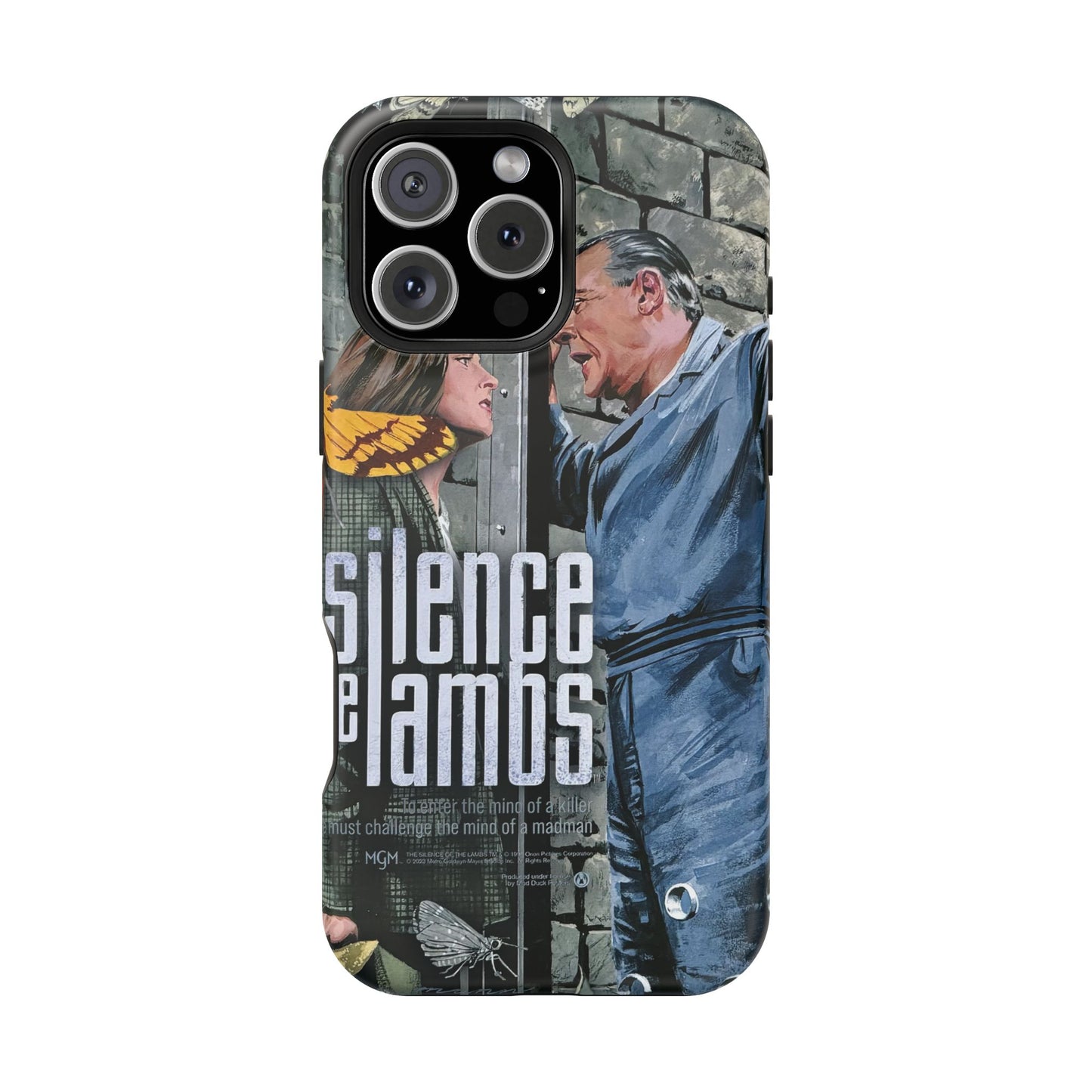 Silence of the Lambs MagSafe® iPhone Tough Case Dual Layer Robust