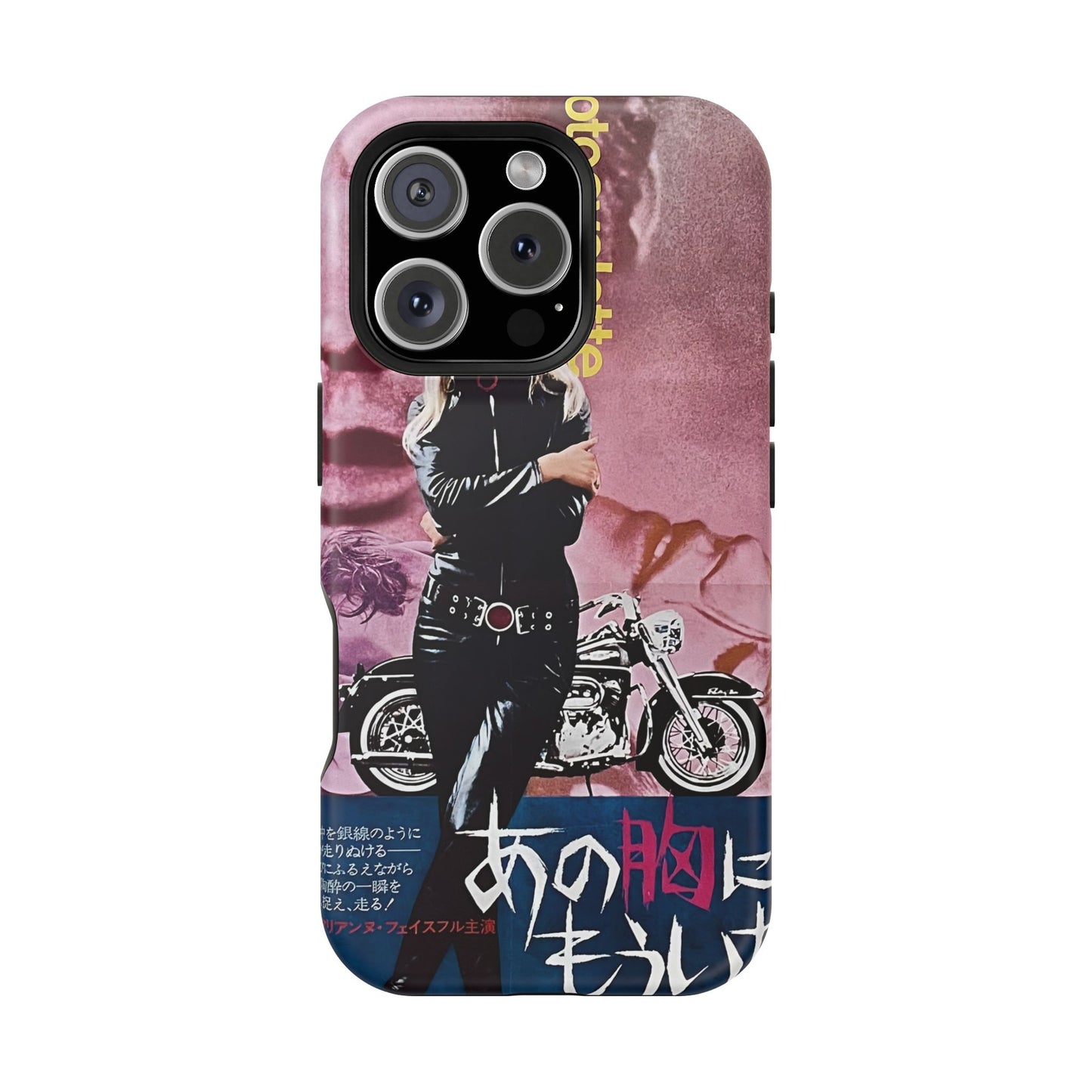 Girl on a Motorcycle MagSafe® iPhone Tough Case Dual Layer Robust