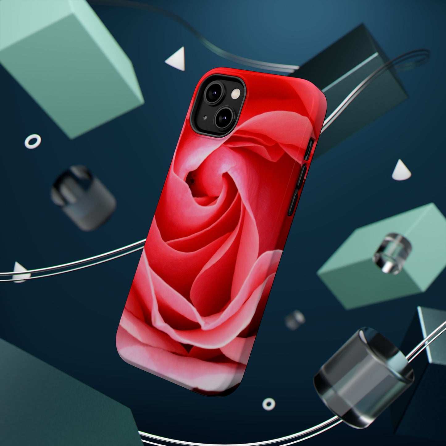 Rose Flower Nature MagSafe® iPhone Tough Case Dual Layer Robust