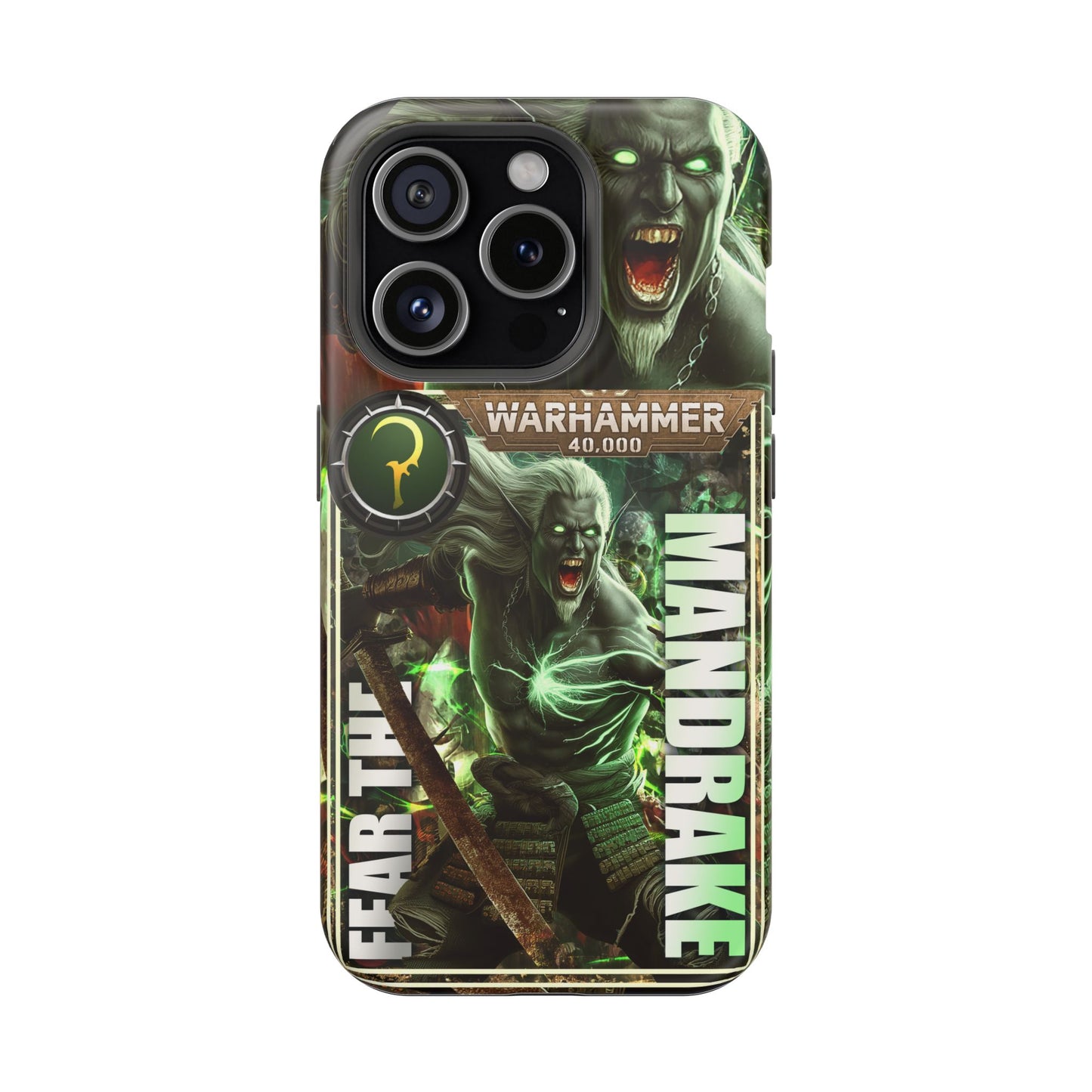 Warhamer Mandrake MagSafe® iPhone Tough Case Dual Layer Robust