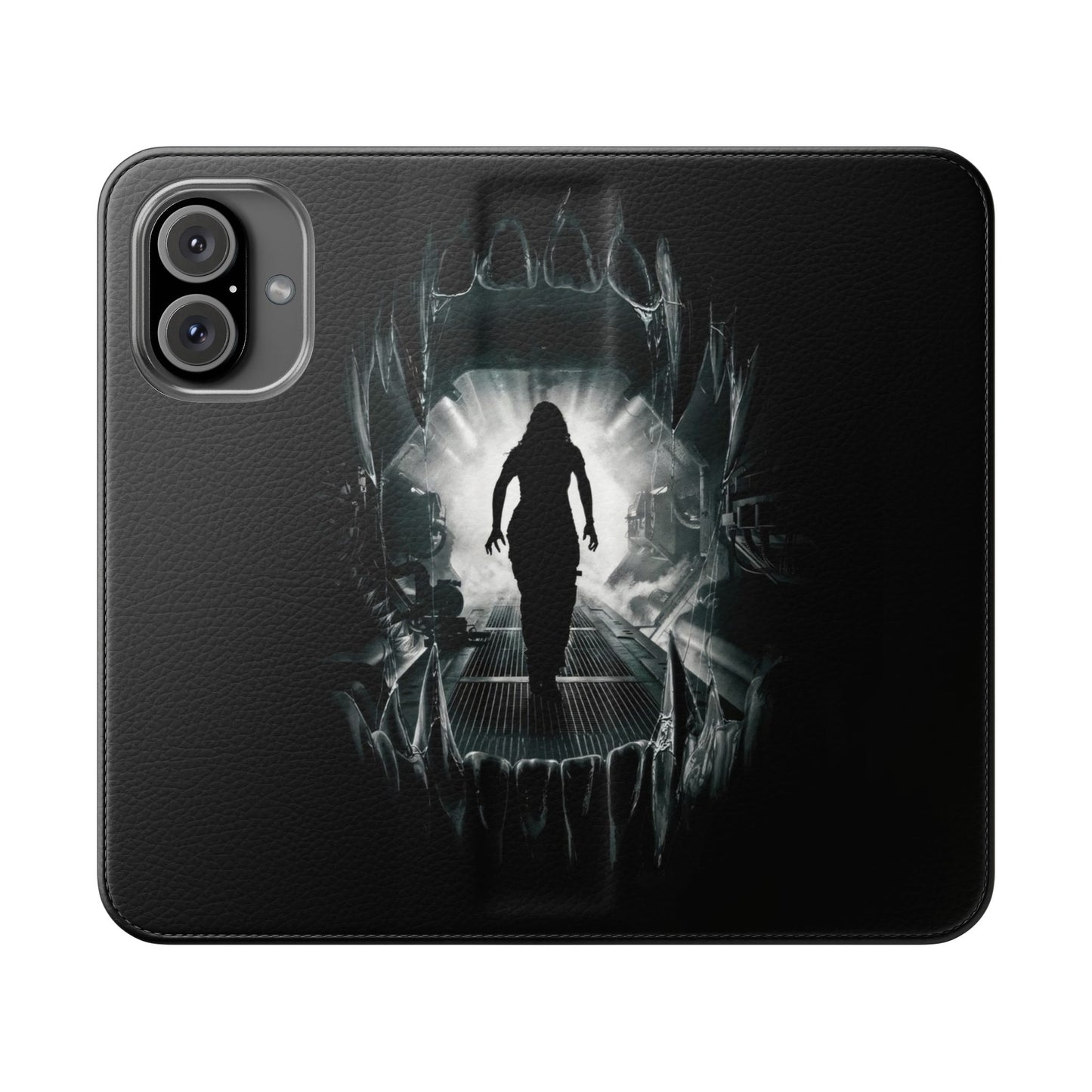 Alien iPhone & Samsung Flip Case
