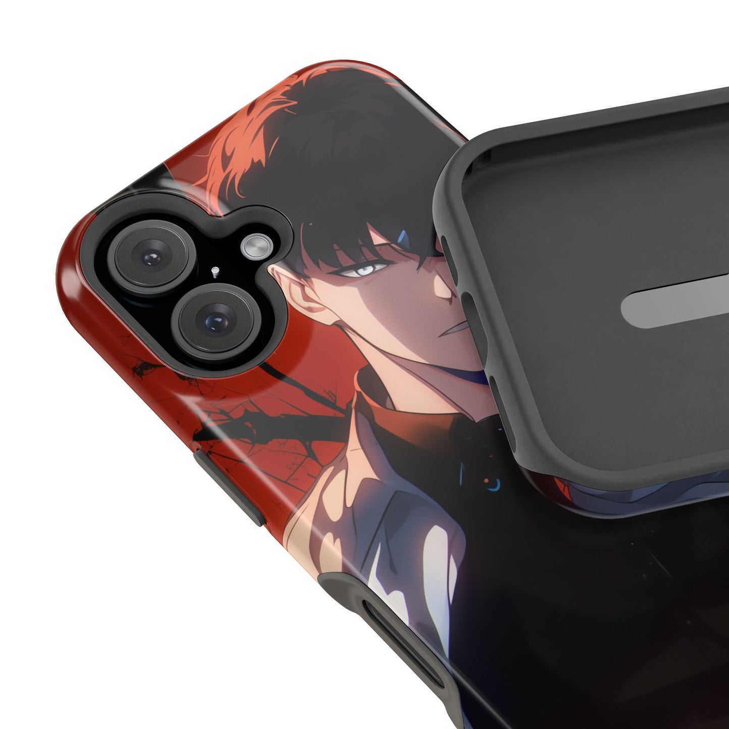 Sl Anime MagSafe® iPhone Tough Case Dual Layer Robust