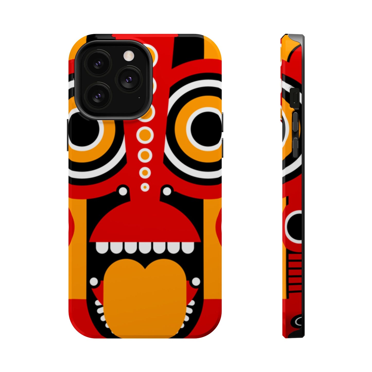 Tribal Art MagSafe® iPhone Tough Case Dual Layer Robust