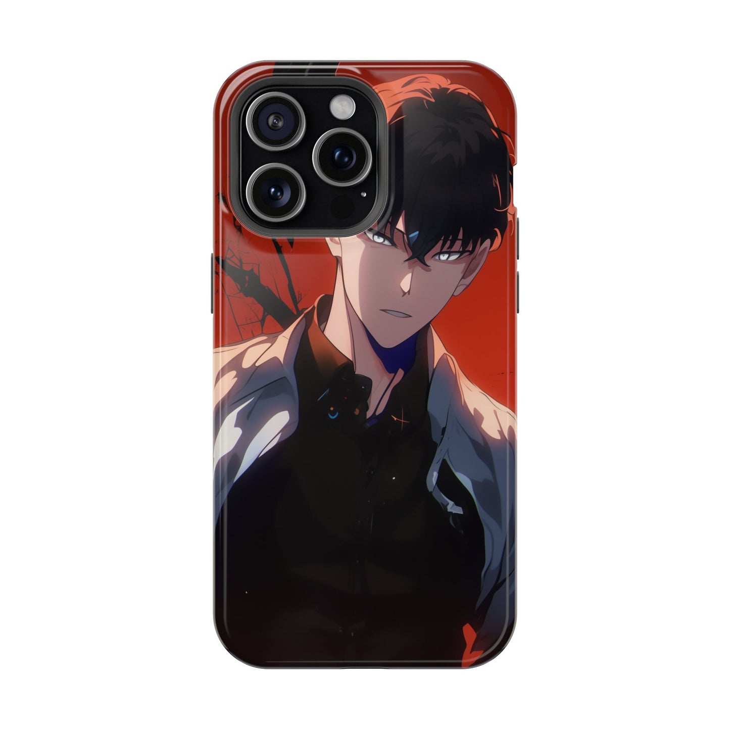 Sl Anime MagSafe® iPhone Tough Case Dual Layer Robust