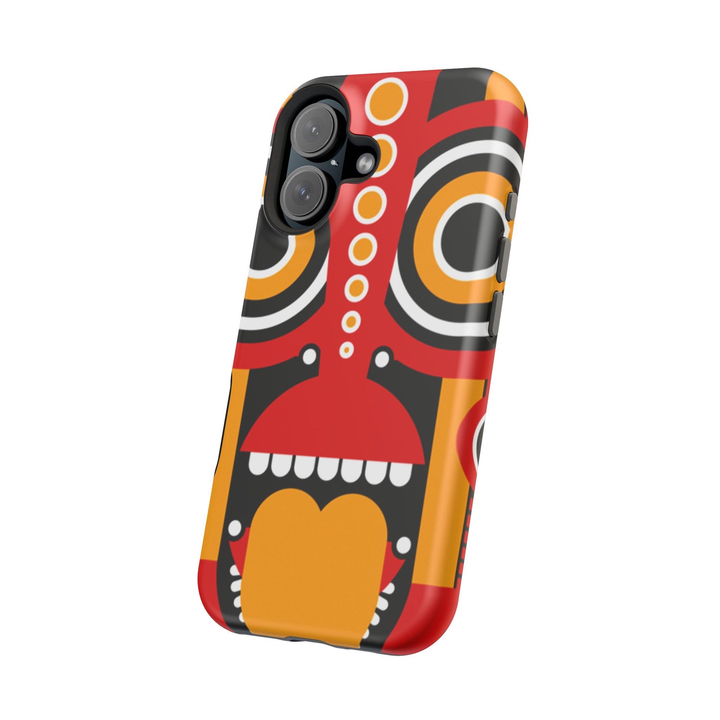 Tribal Art MagSafe® iPhone Tough Case Dual Layer Robust