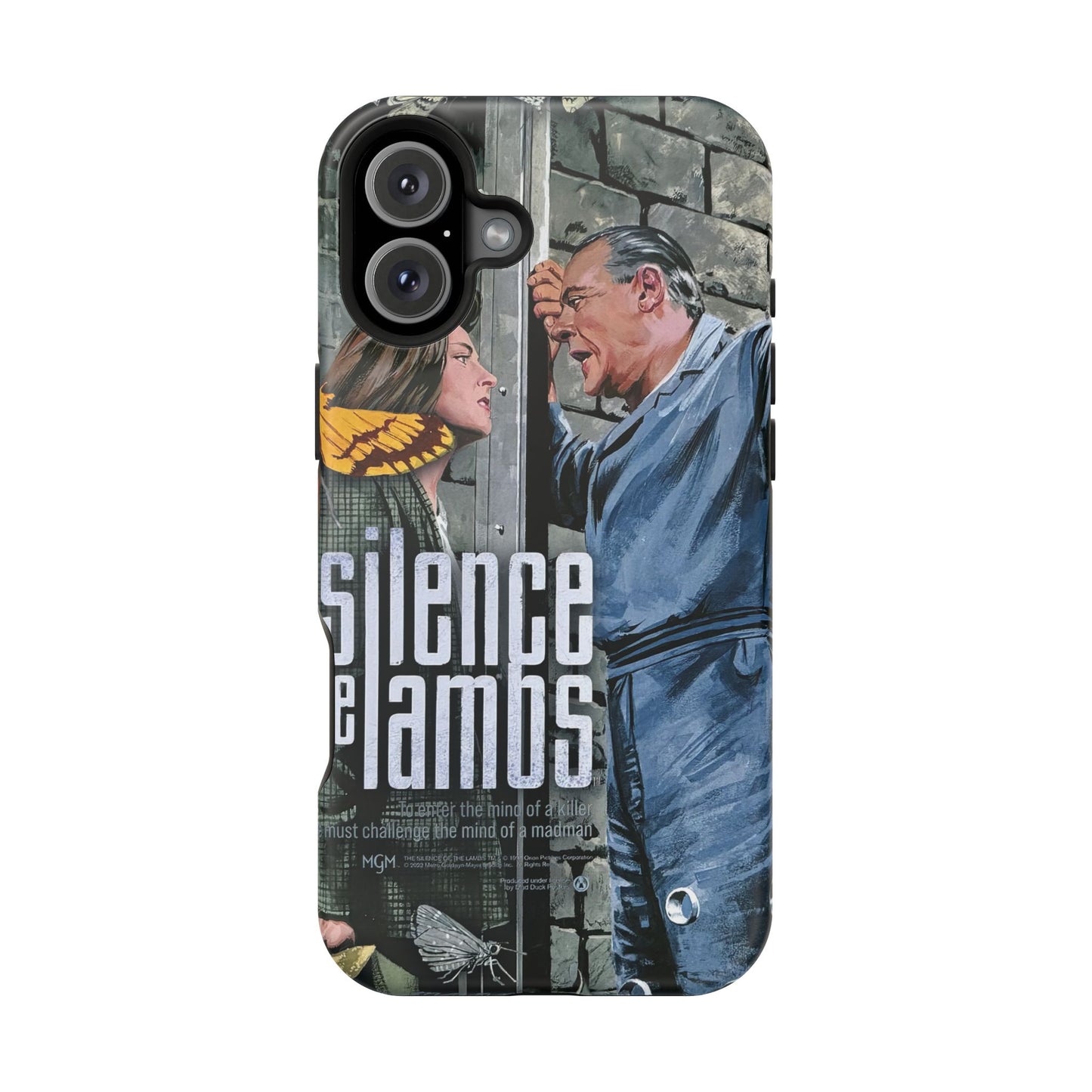 Silence of the Lambs MagSafe® iPhone Tough Case Dual Layer Robust