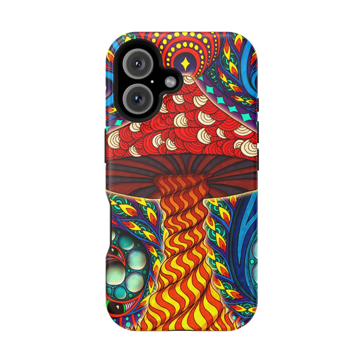 Shroom Art MagSafe® iPhone Tough Case Dual Layer Robust