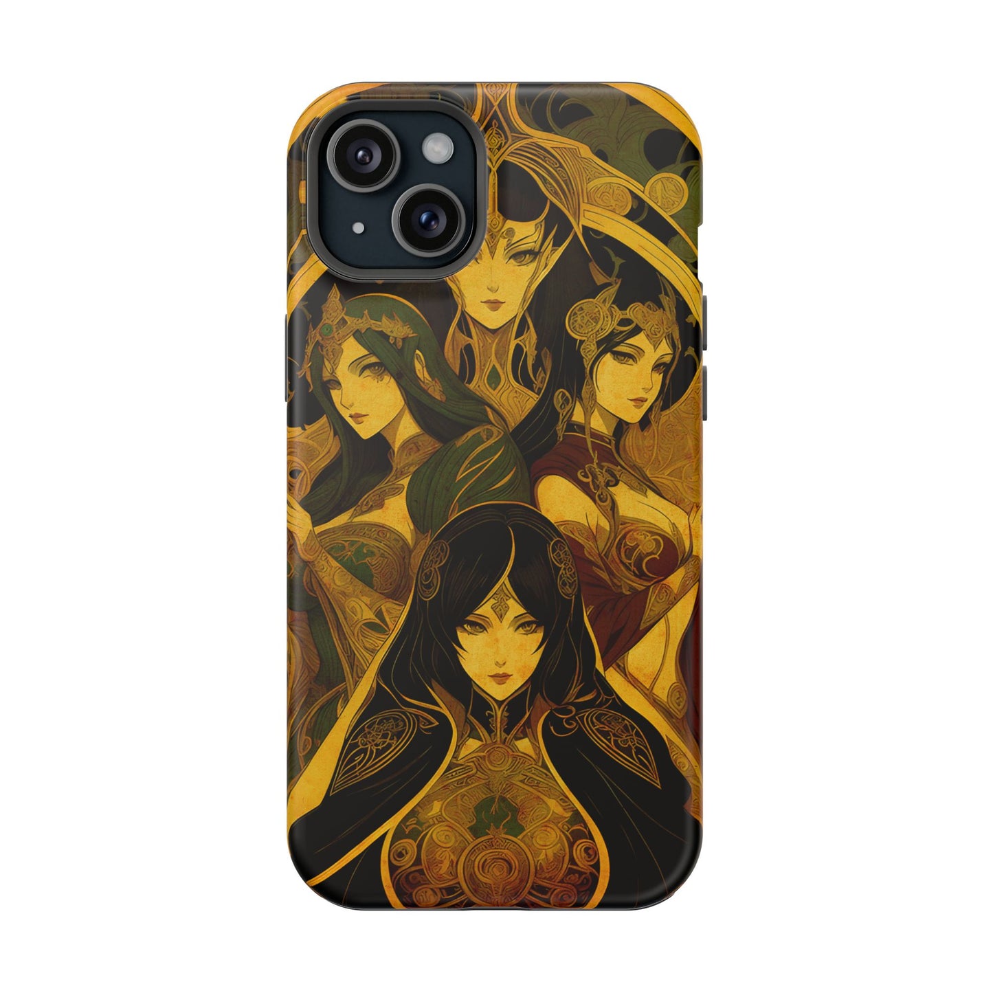 Anime Art MagSafe® iPhone Tough Case Dual Layer Robust