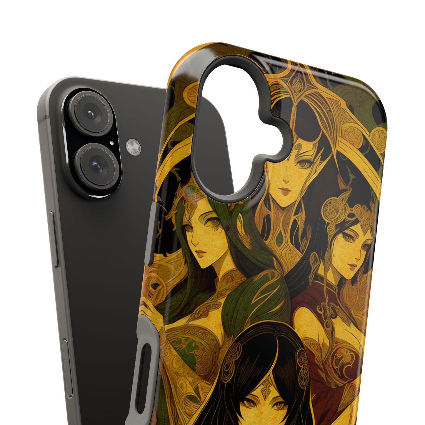 Anime Art MagSafe® iPhone Tough Case Dual Layer Robust