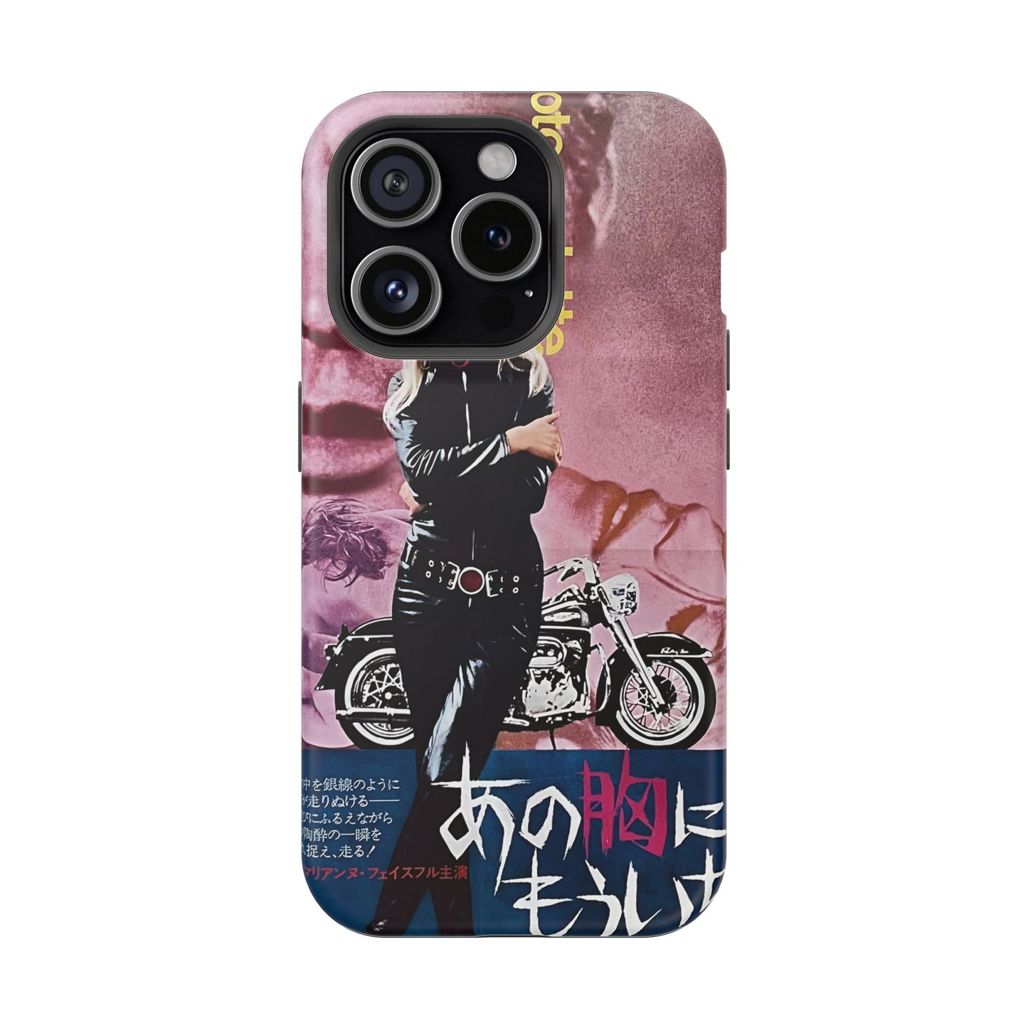 Girl on a Motorcycle MagSafe® iPhone Tough Case Dual Layer Robust