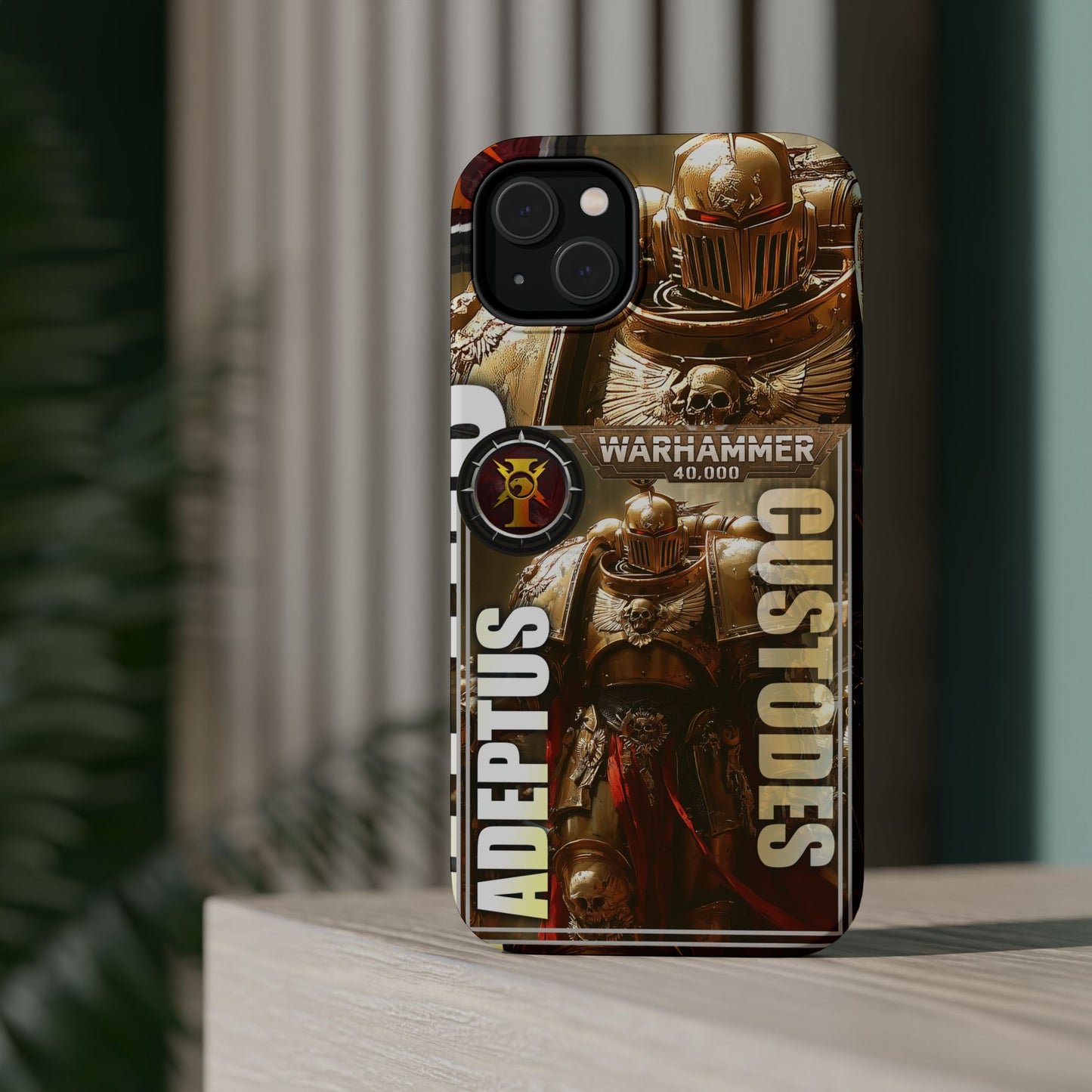 Warhammer Adeptus Custodes MagSafe® iPhone Tough Case Dual Layer Robust