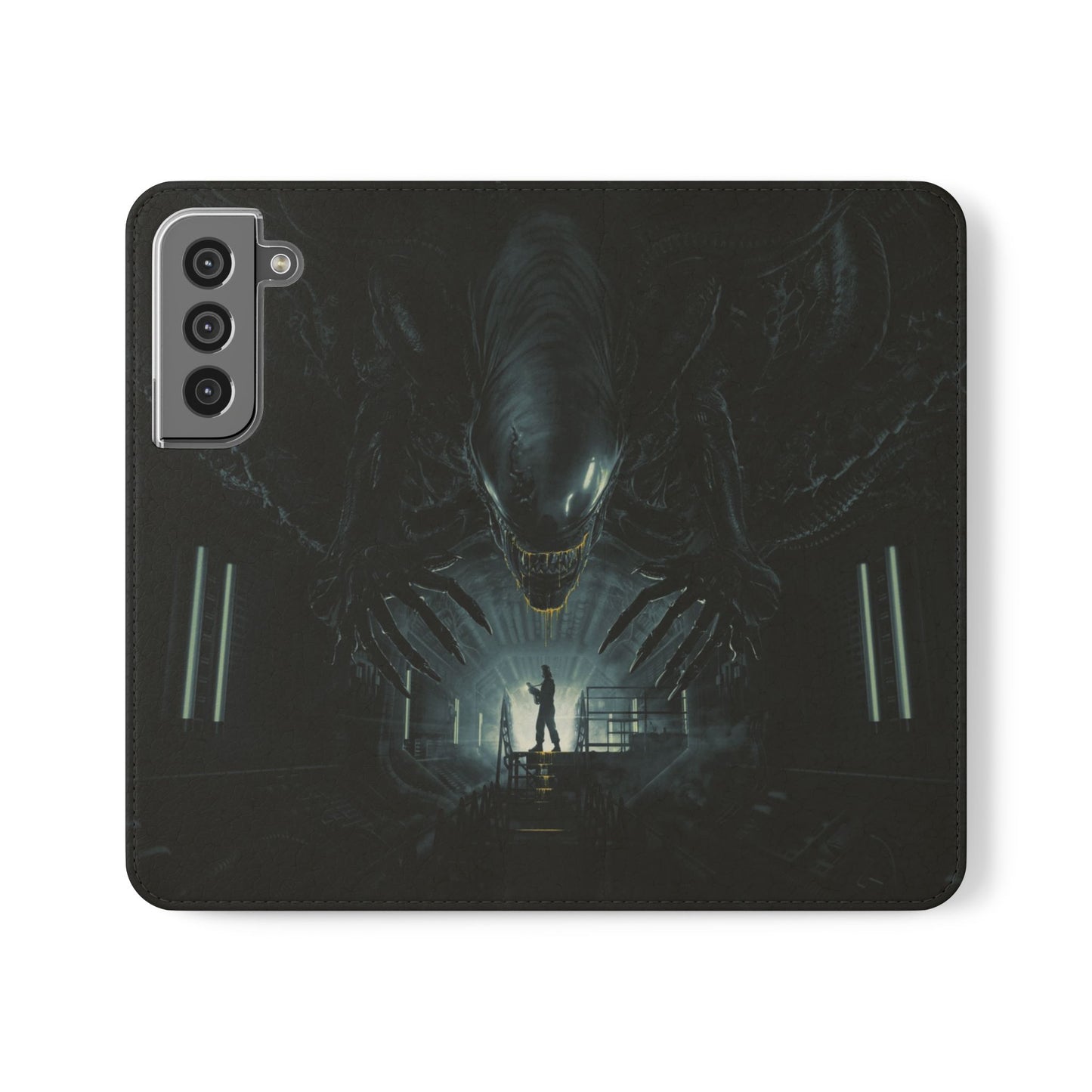 Smart Alien Flip Case for iPhone & Samsung | PhoneMags