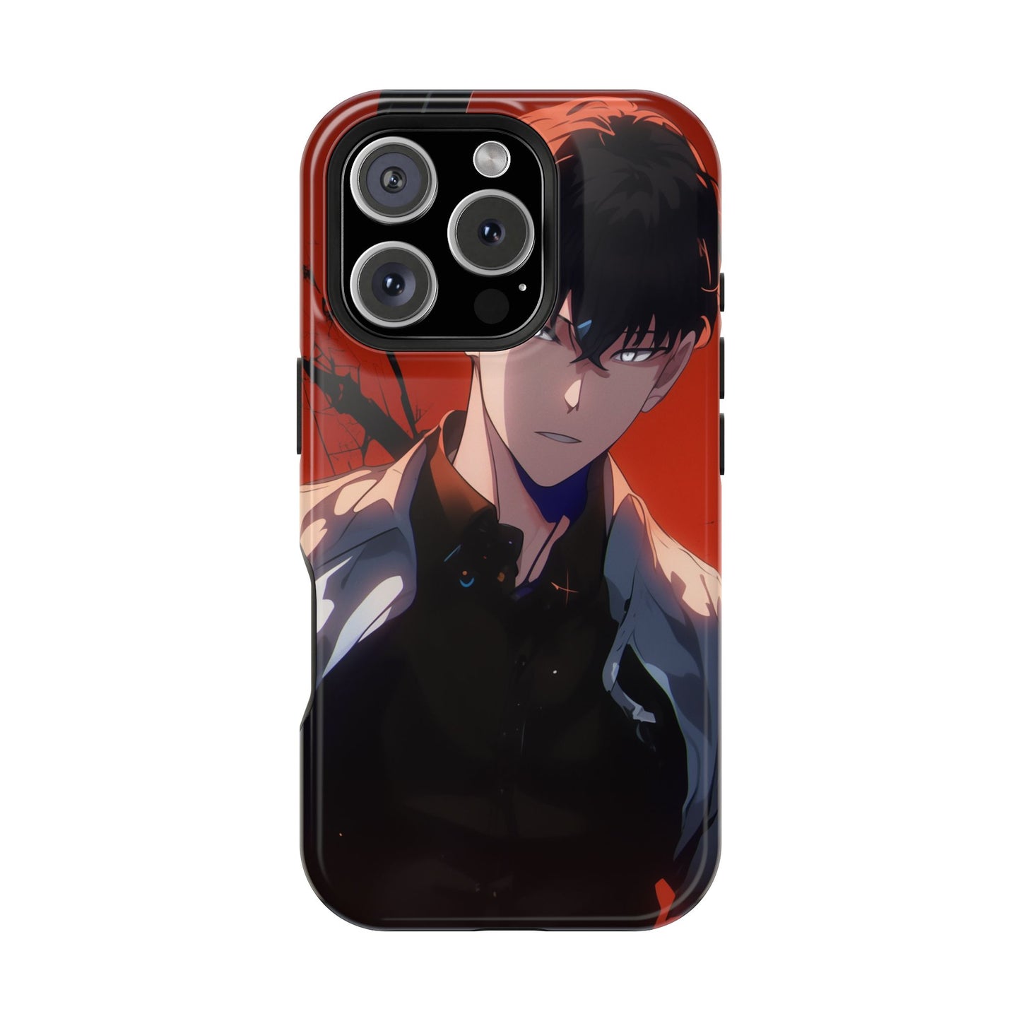 Sl Anime MagSafe® iPhone Tough Case Dual Layer Robust