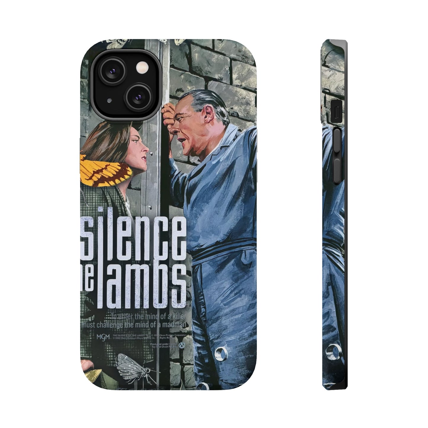 Silence of the Lambs MagSafe® iPhone Tough Case Dual Layer Robust