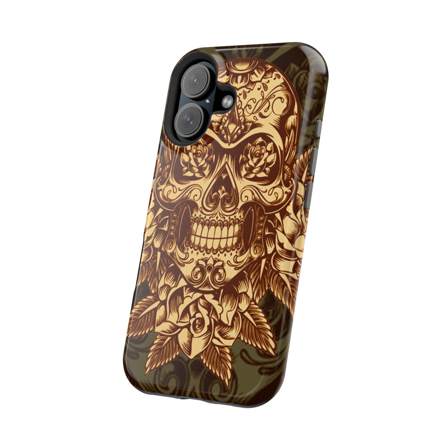 Skull Art MagSafe® iPhone Tough Case Dual Layer Robust