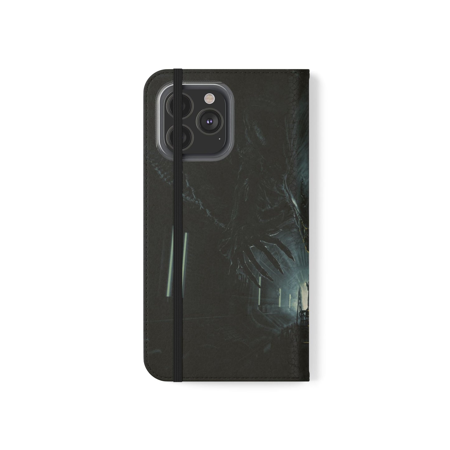 Alien iPhone & Samsung Flip Case