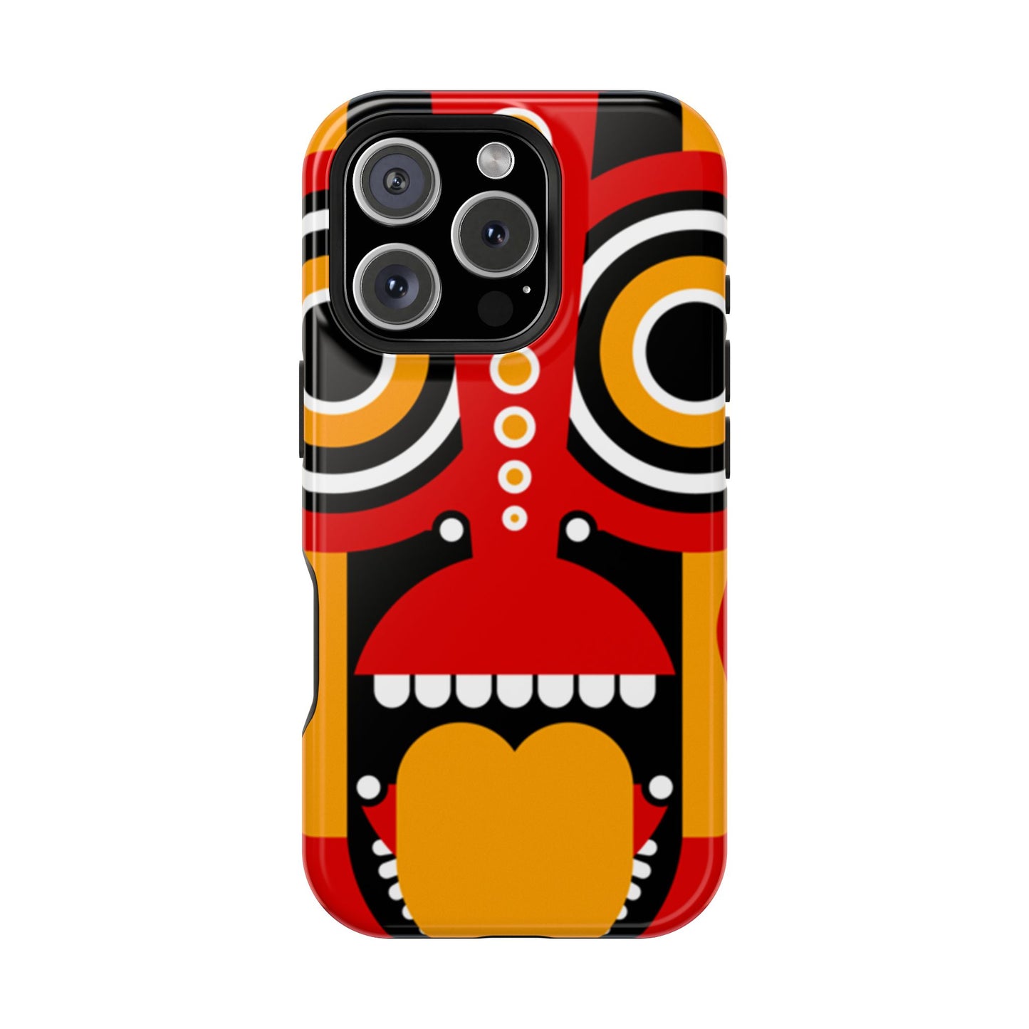 Tribal Art MagSafe® iPhone Tough Case Dual Layer Robust