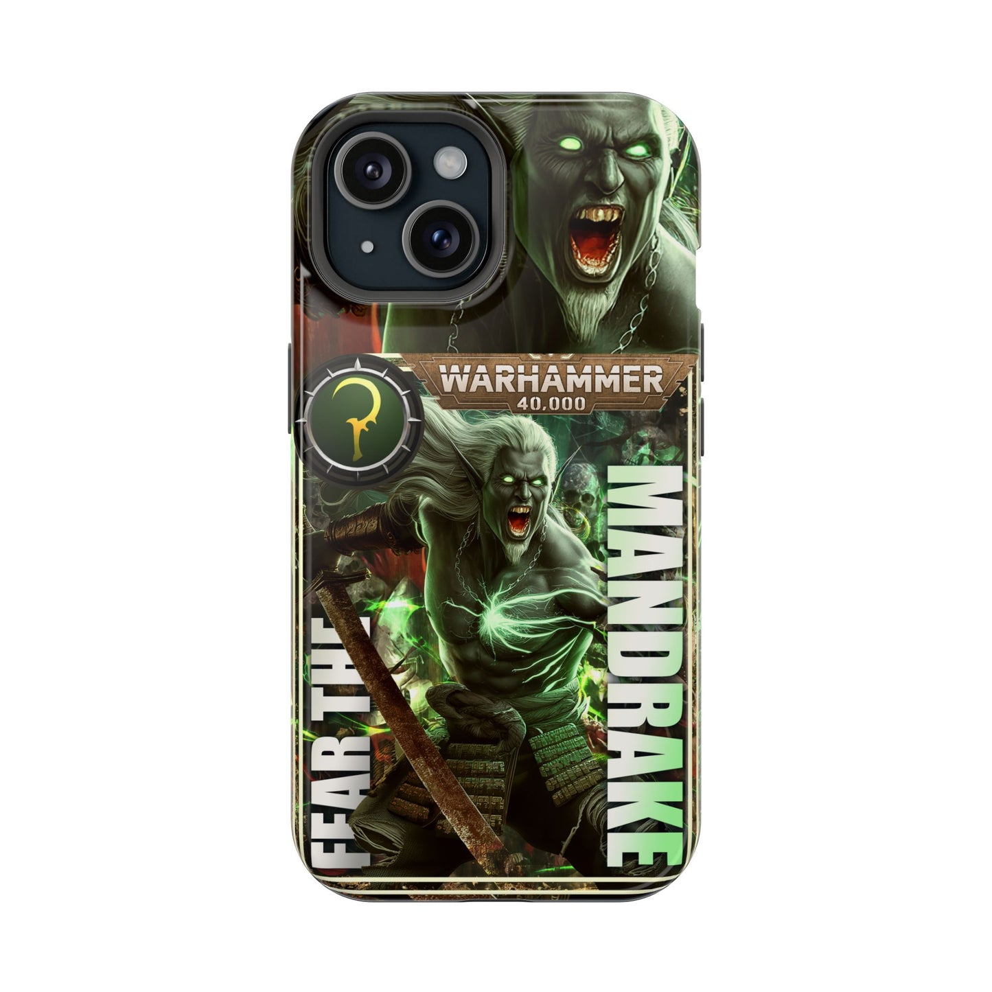 Warhamer Mandrake MagSafe® iPhone Tough Case Dual Layer Robust