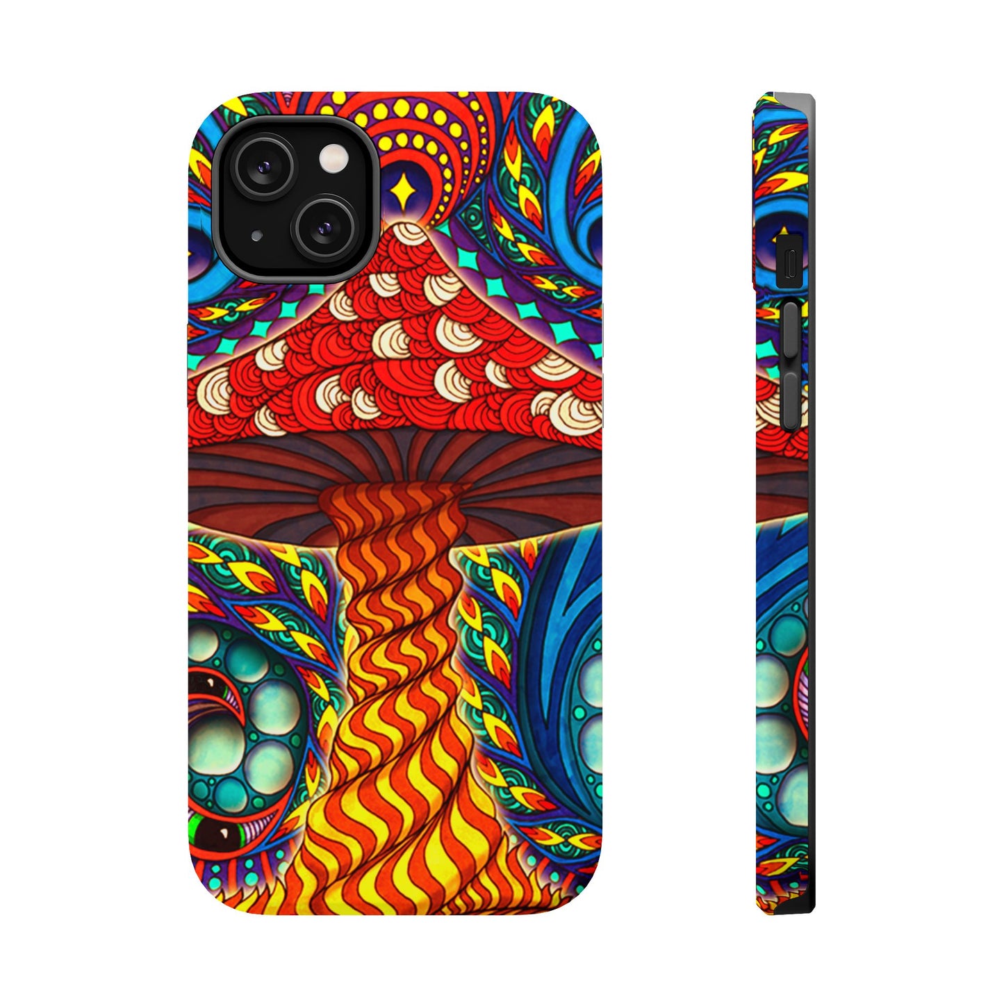 Shroom Art MagSafe® iPhone Tough Case Dual Layer Robust