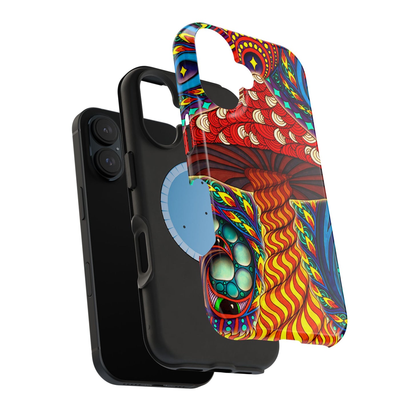 Shroom Art MagSafe® iPhone Tough Case Dual Layer Robust