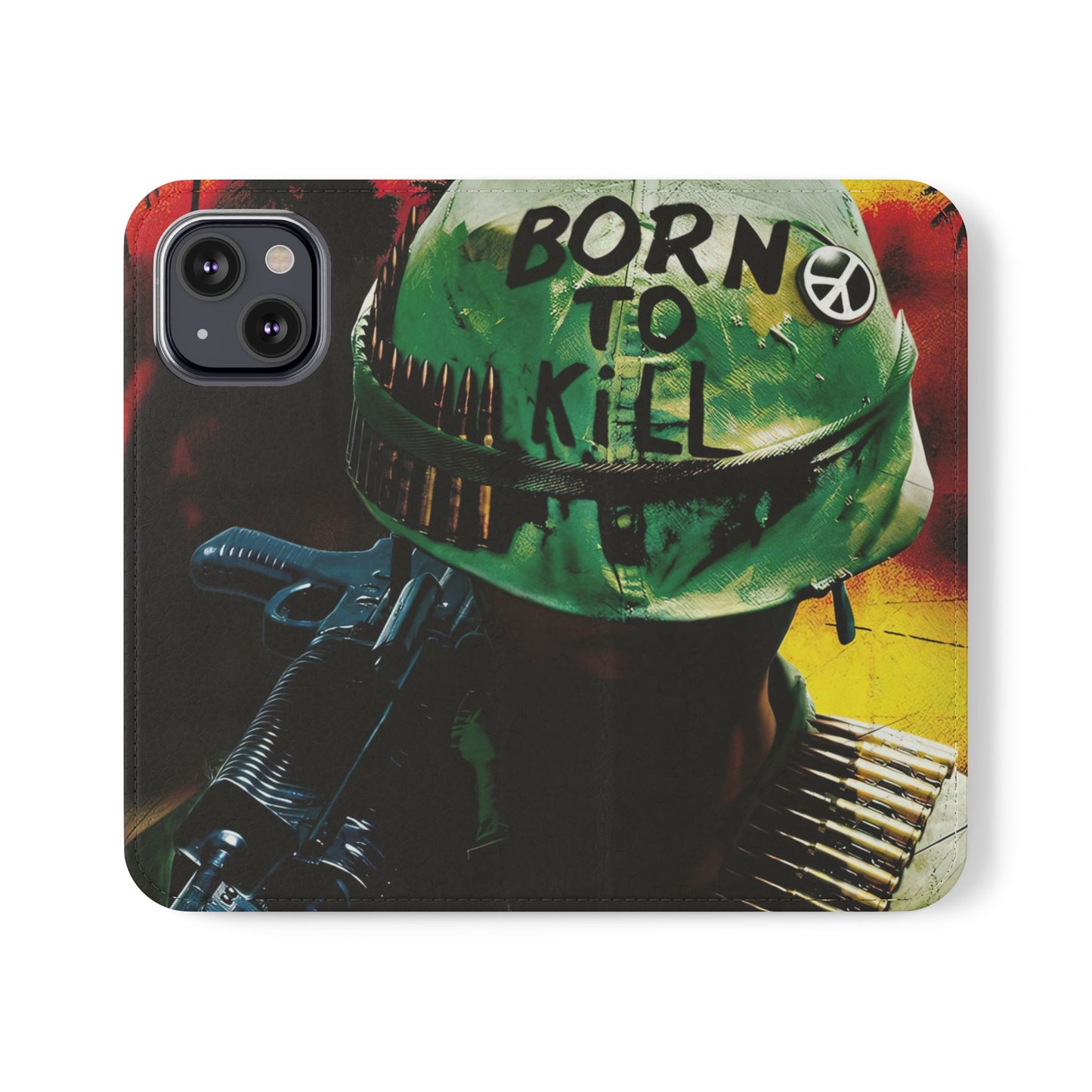 Full Metal Jacket Flip Case for iPhone & Samsung | PhoneMags
