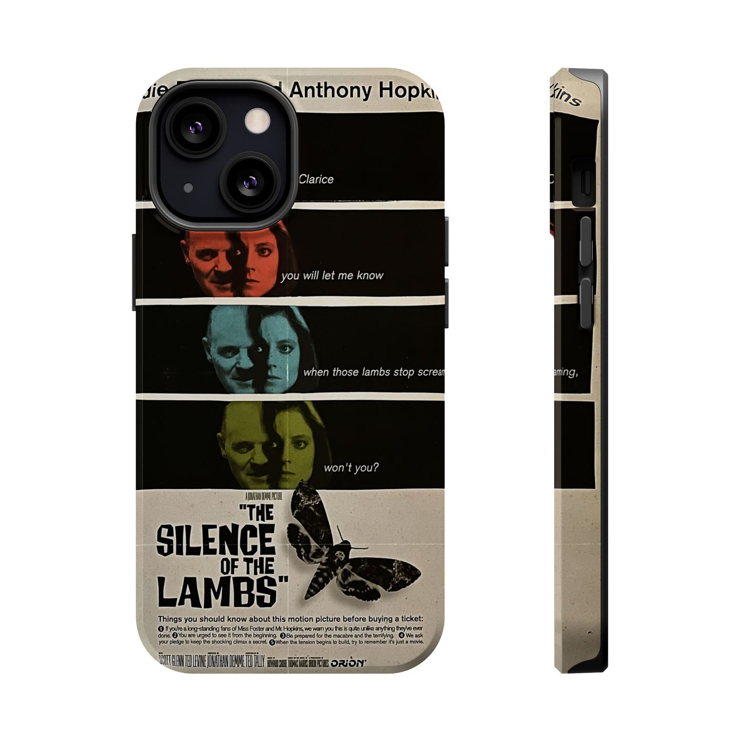 Silence of the Lambs MagSafe® iPhone Tough Case Dual Layer Robust