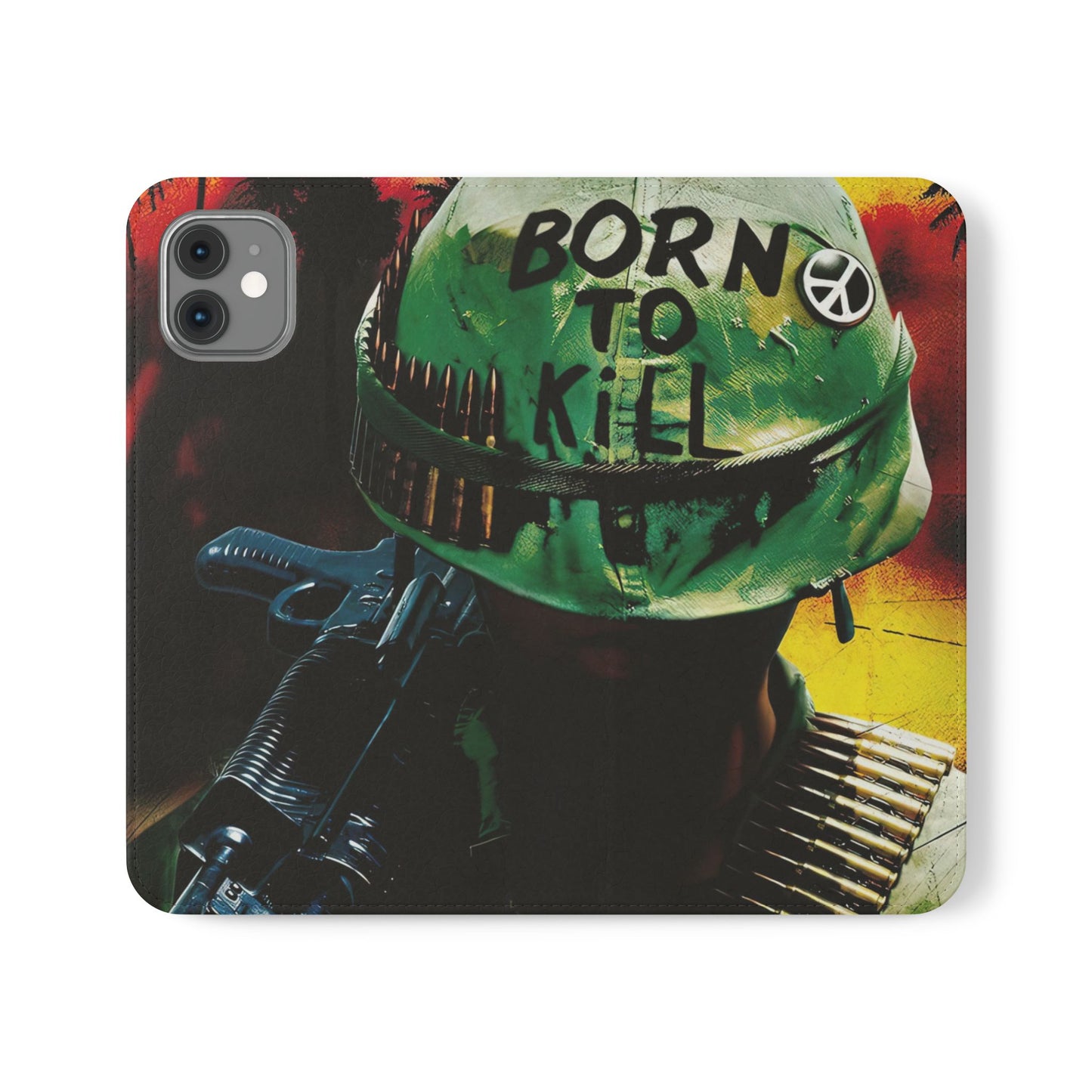 Full Metal Jacket Flip Case for iPhone & Samsung | PhoneMags