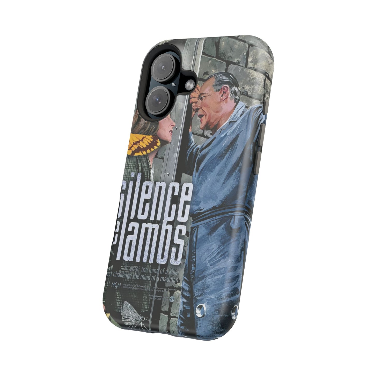 Silence of the Lambs MagSafe® iPhone Tough Case Dual Layer Robust