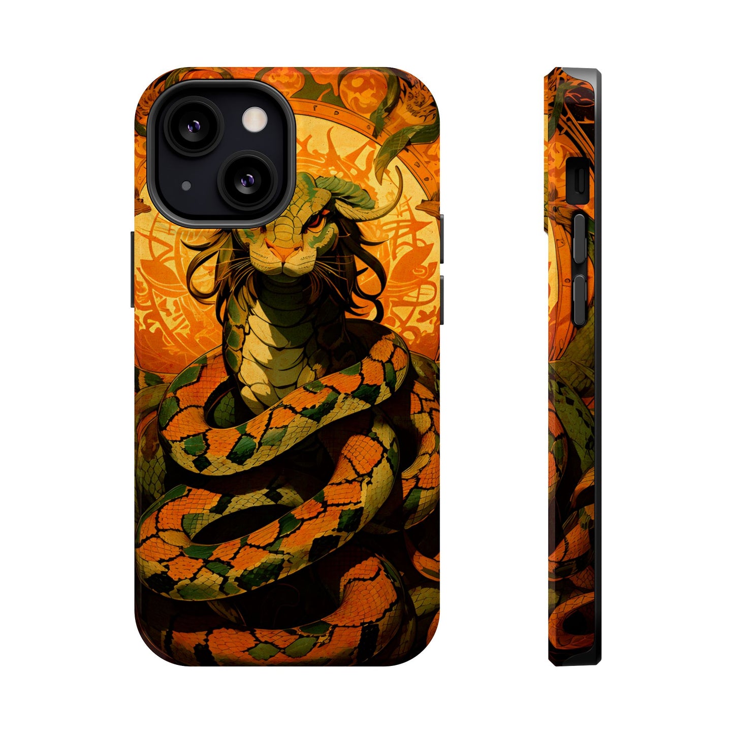 Serpent  Art MagSafe® iPhone Tough Case Dual Layer Robust