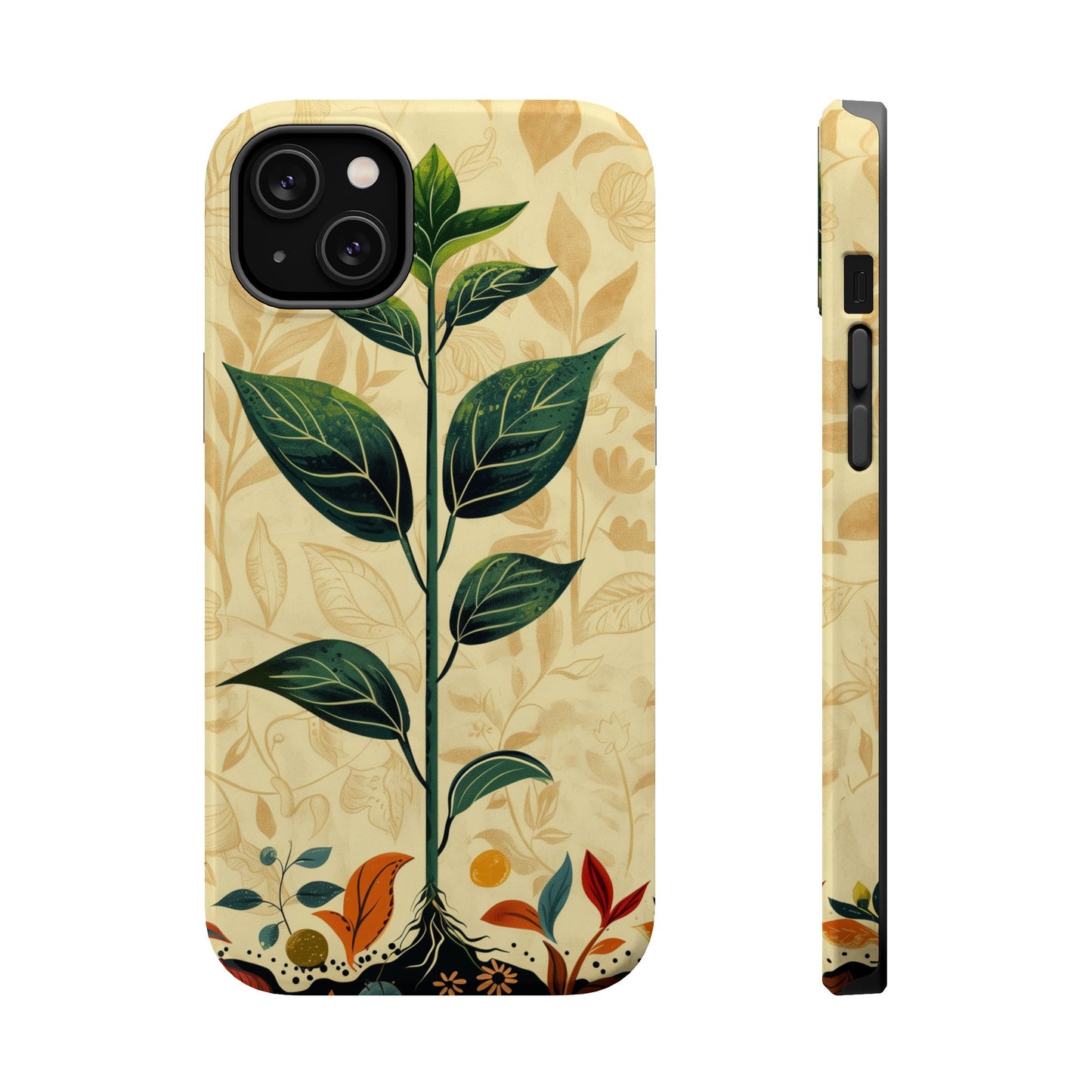 Plant Nature MagSafe® iPhone Tough Case Dual Layer Robust
